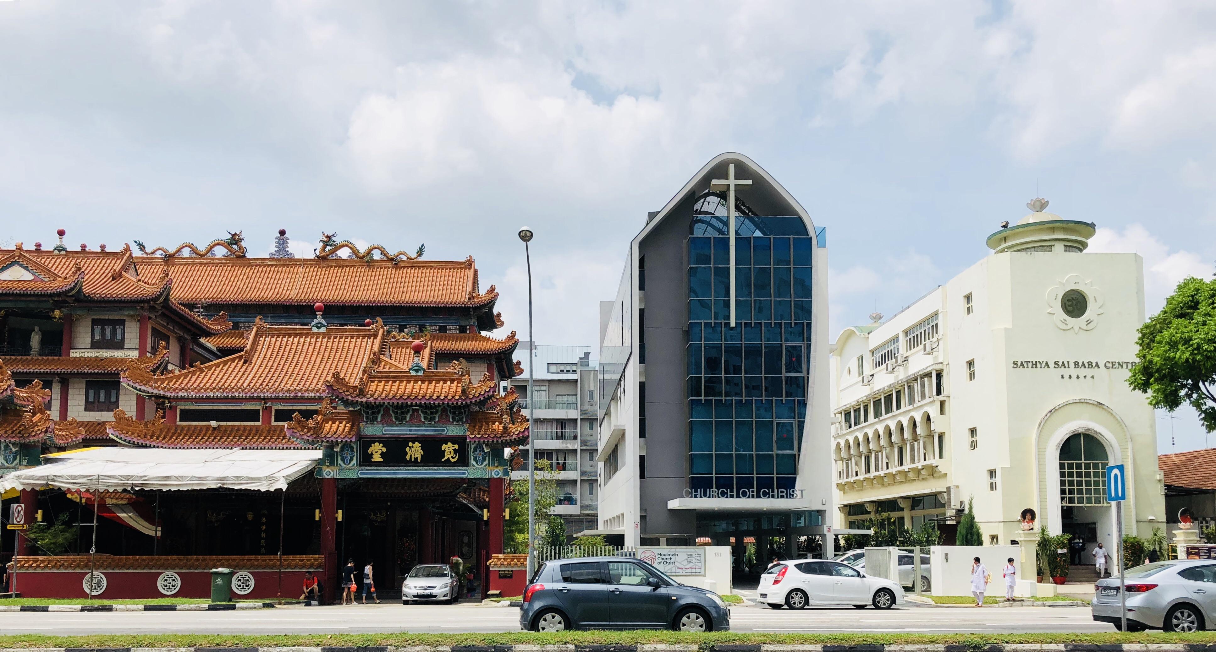 Singapore A melting pot where different faiths can coexist