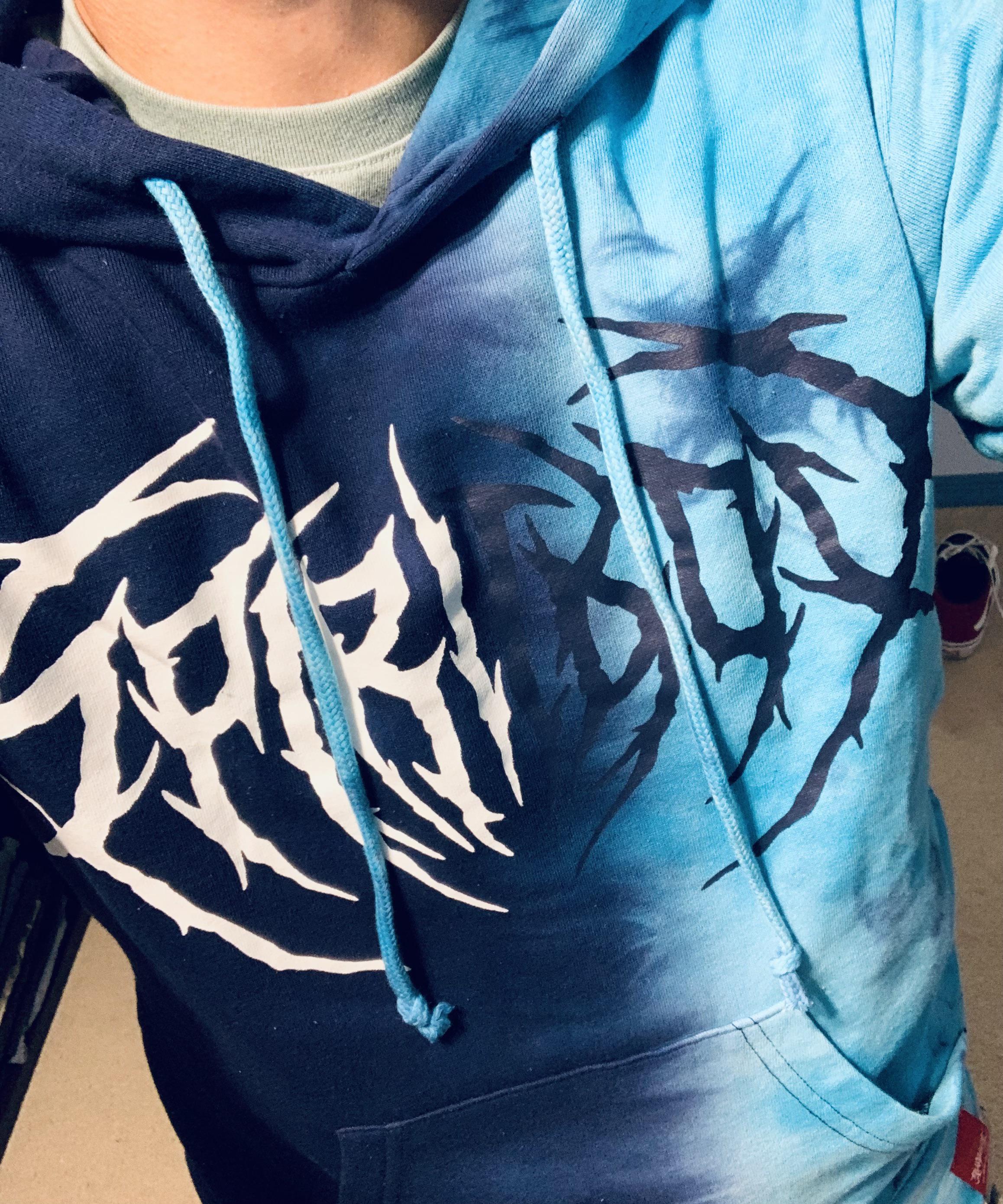 shibori threads hoodie finally came and it’s perfect 🤘🏻 r/spiritbox