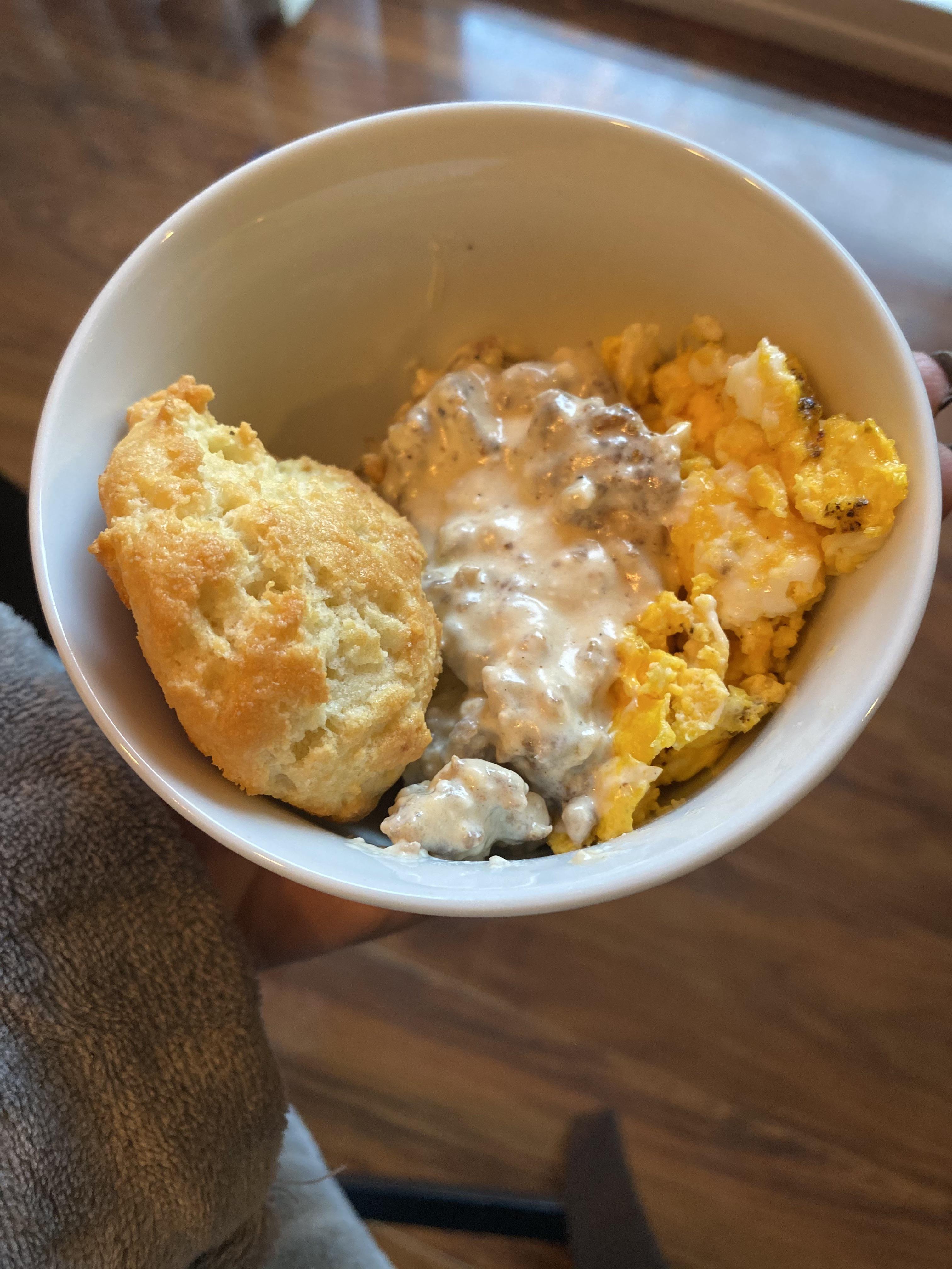 Keto Biscuits and Gravy r/Keto_Food