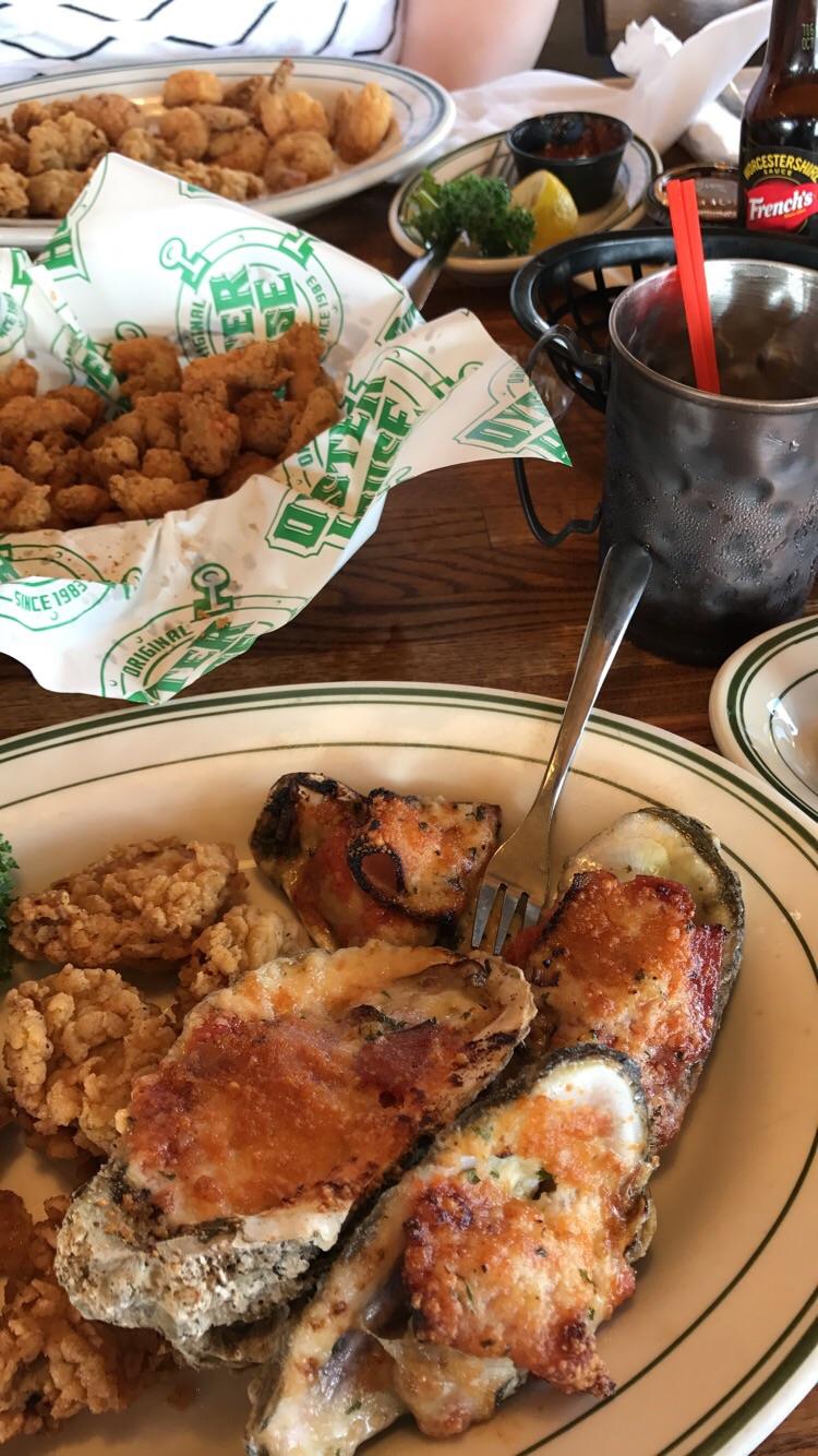 Oyster platter from The Original Oyster House r/DixieFood