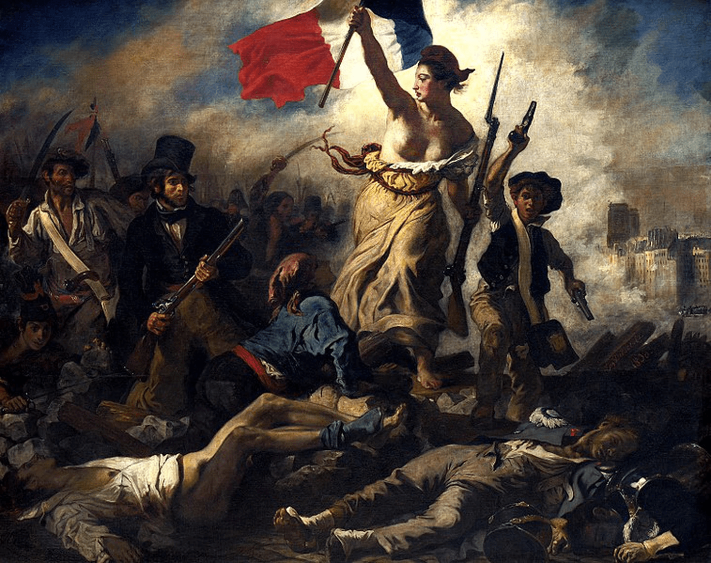 14th of January 2020 Liberty Leading the People by Eugène Delacroix