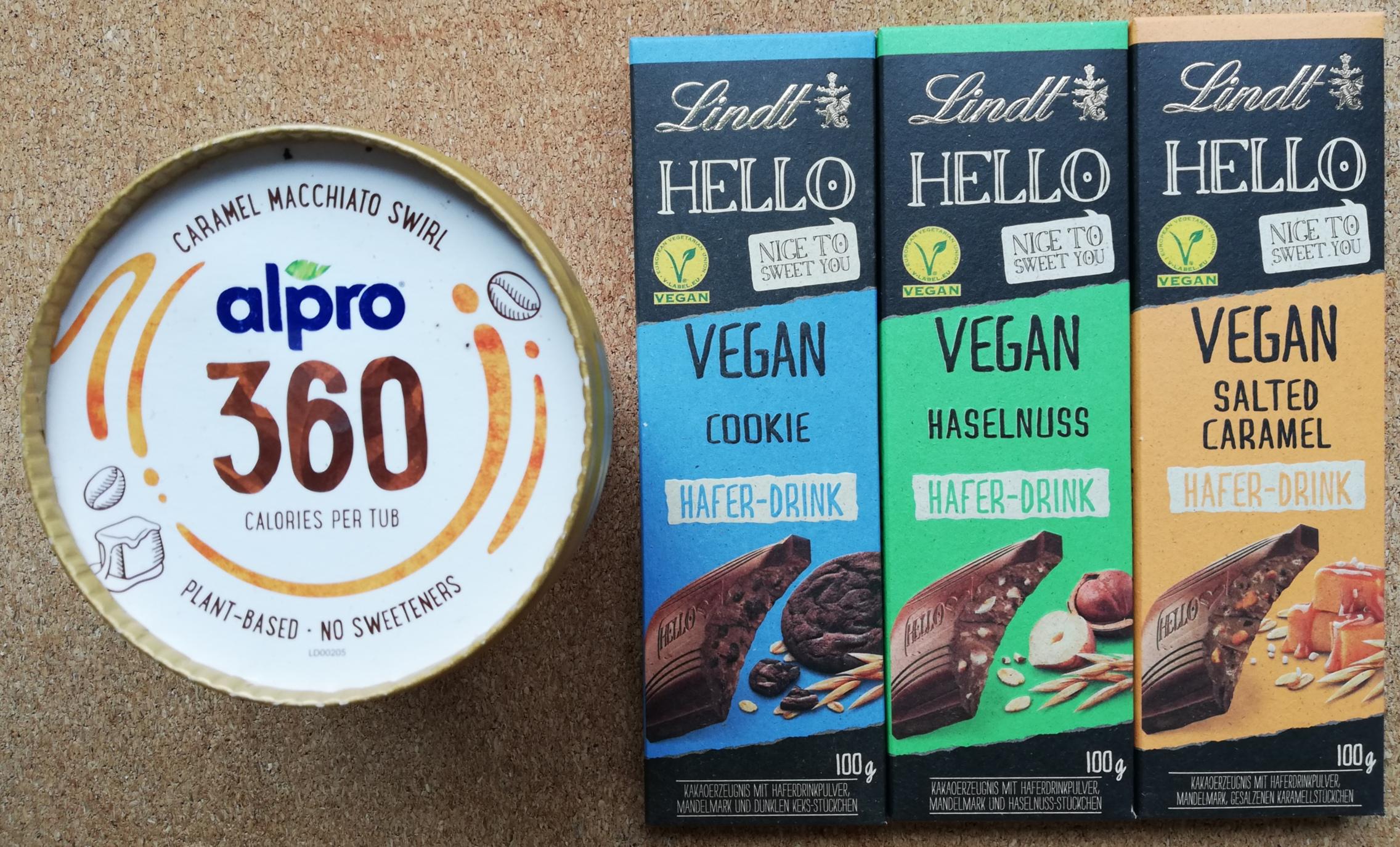 Bei tegut gibt's jetzt auch die neue vegane Lindt Schokolade und auch
