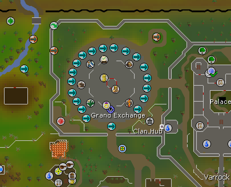 Suggestion Update runelite so the 19 fairy rings at the GE show up as