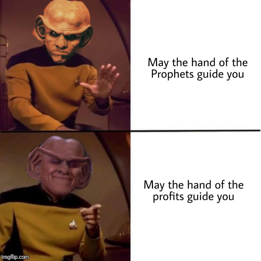 The invisible hand of the market r/startrekmemes