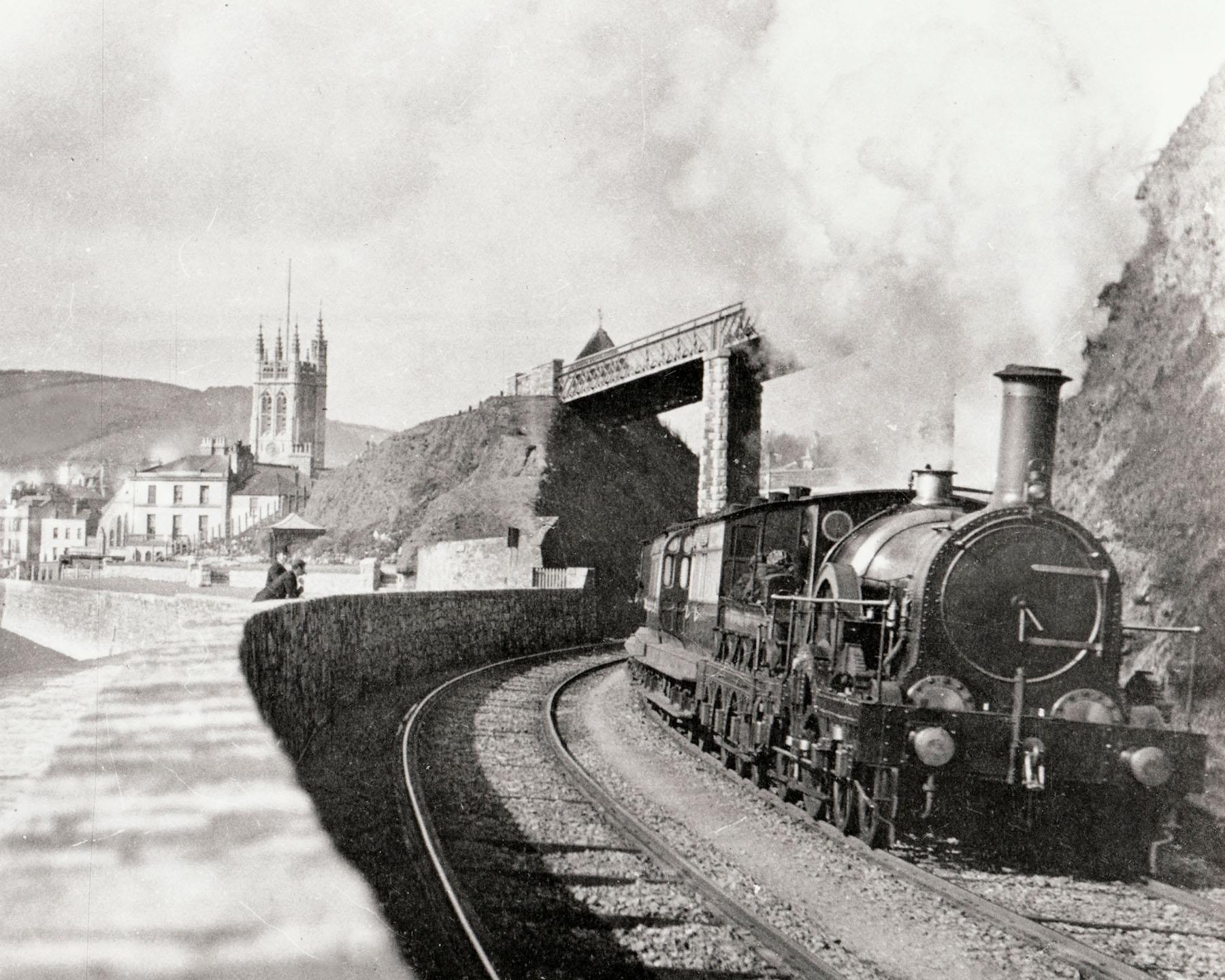 Great Western Railway “Timour” exiting Teignmouth on the