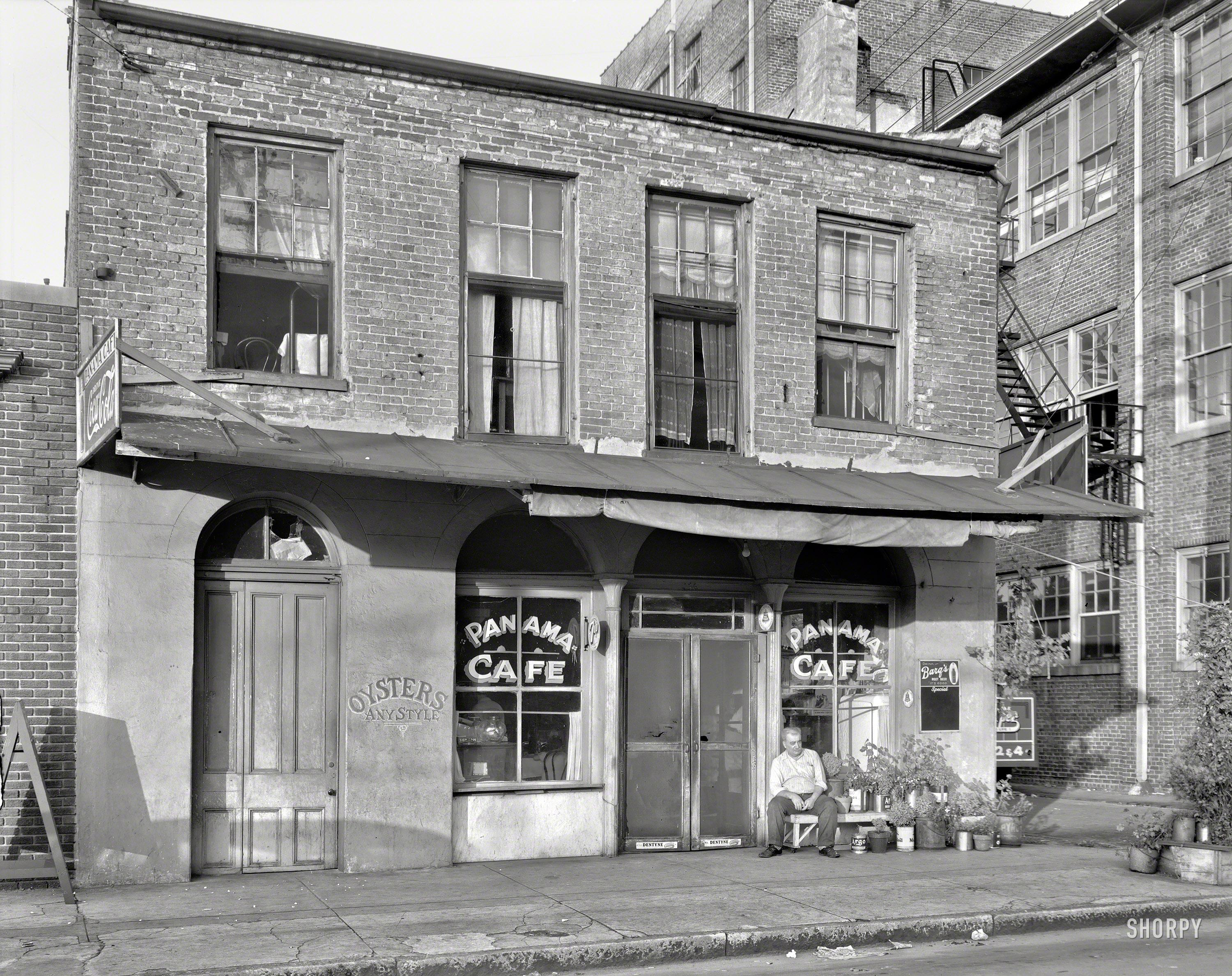 Mobile, Alabama. Collins store Royal Street near St. Louis Street