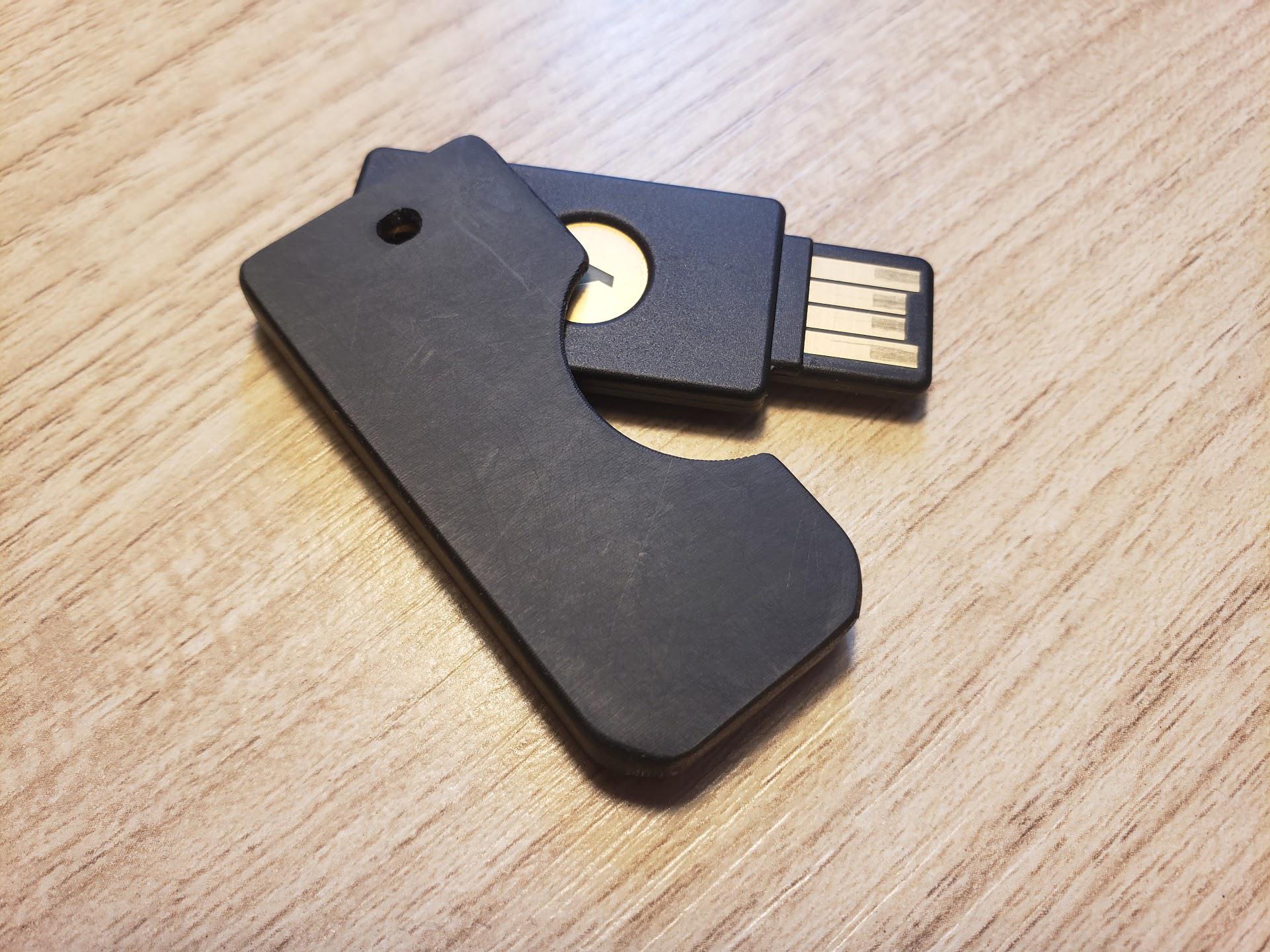 Yubikey Holder. Highly if you have access to a 3D printer