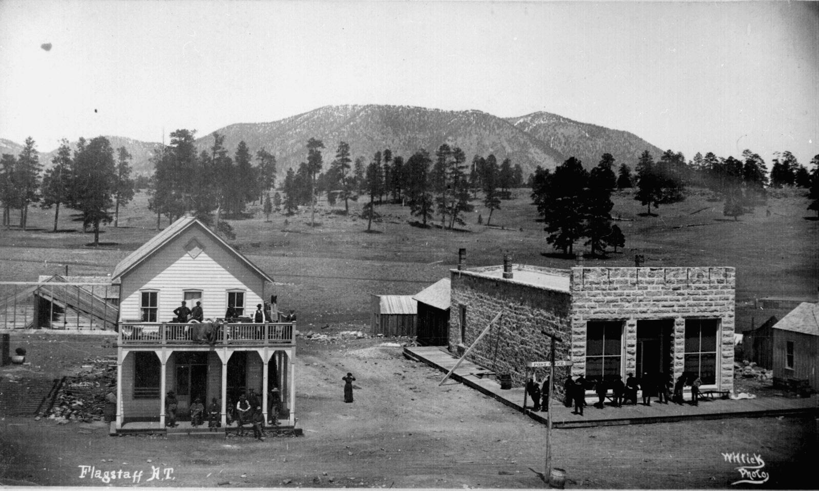 [1899 Photograph Series] Flagstaff, Arizona. Kind of reminds me of the