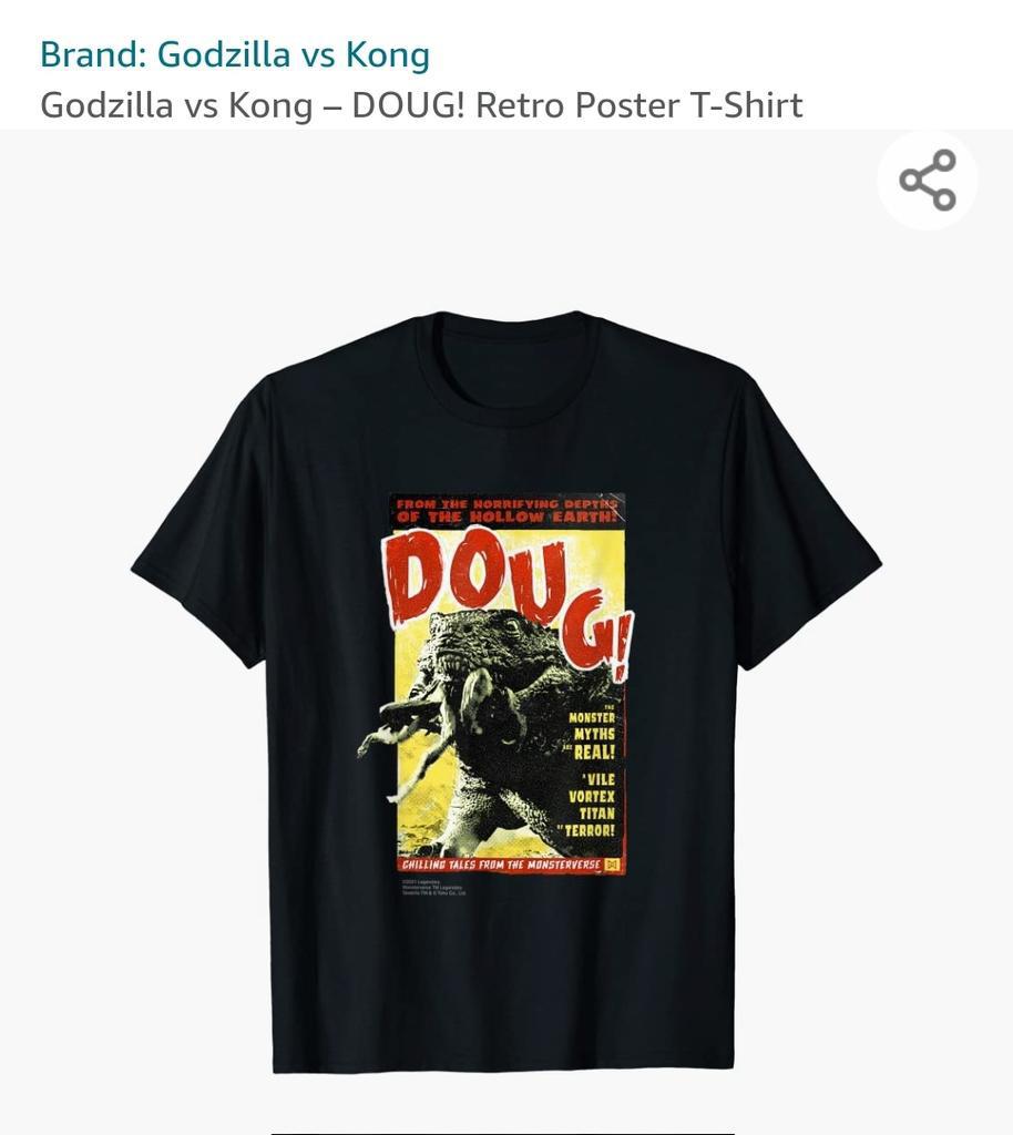 Legendary has dropped official Doug merchandise, only time before he gets an SH Monsterarts 😈