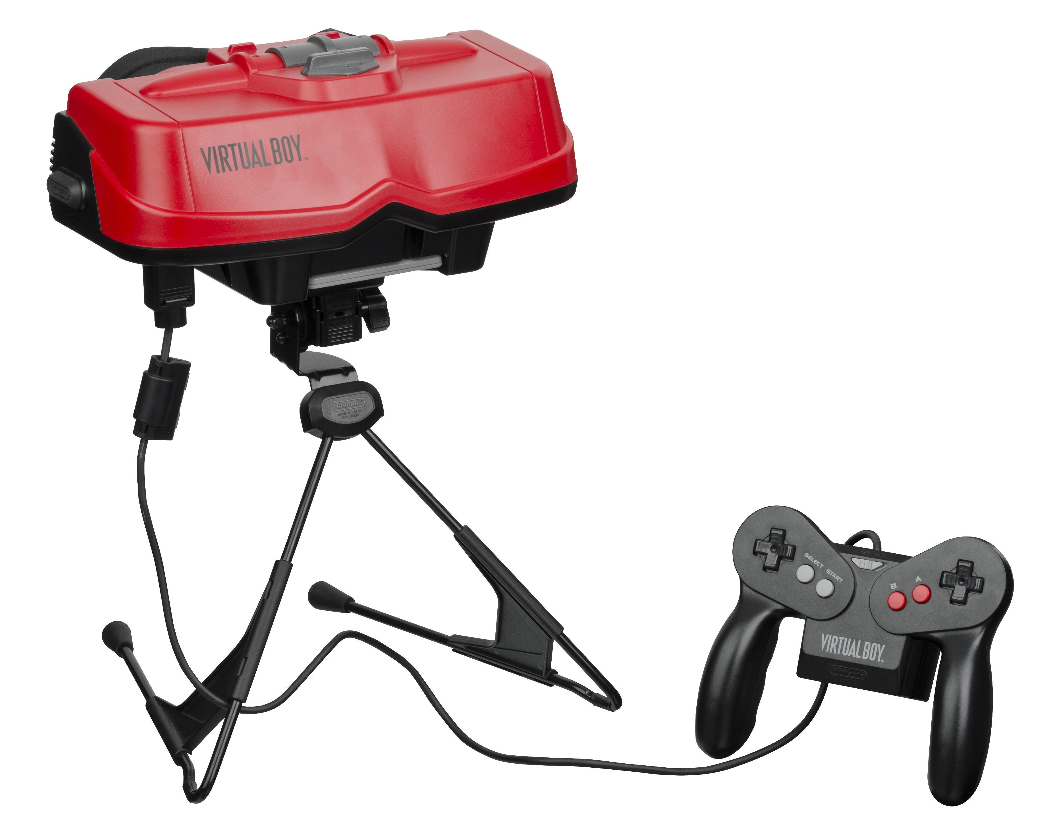 Nintendo Virtual Boy was marketed in 1995 as the first console capable