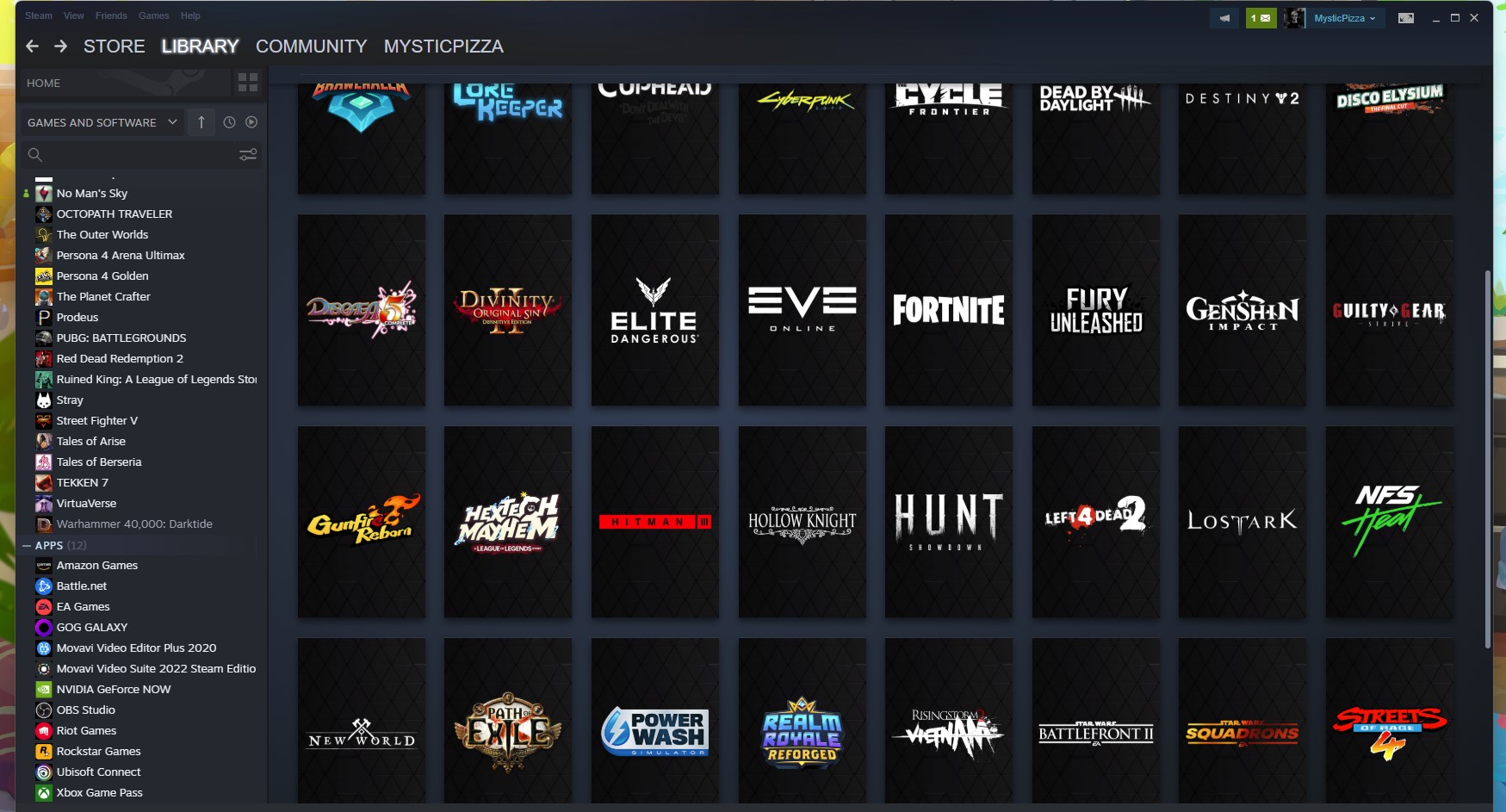 I may have officially gone mad lol. Creating custom minimal Steam grids