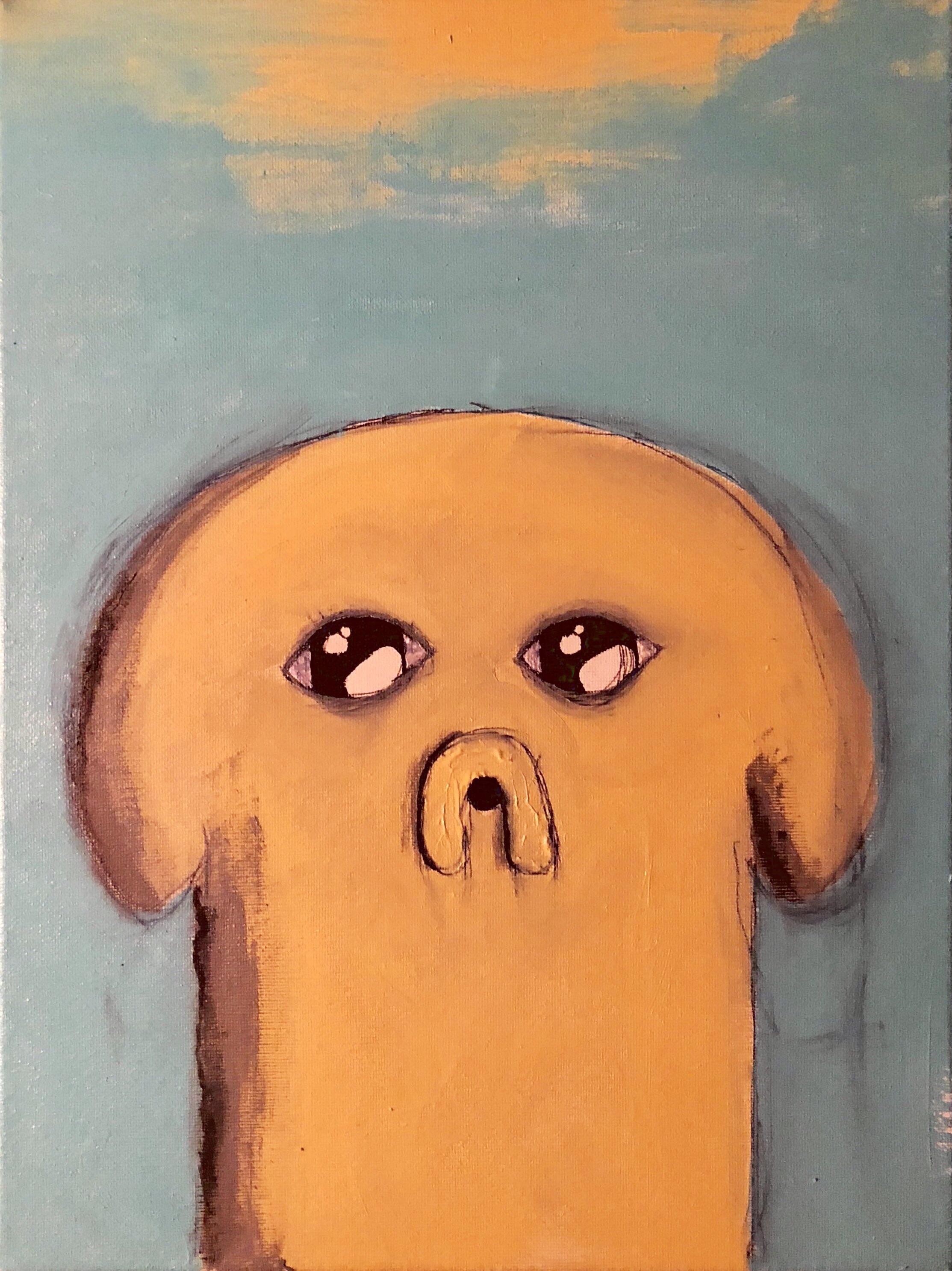 A Jake portrait I painted r/adventuretime