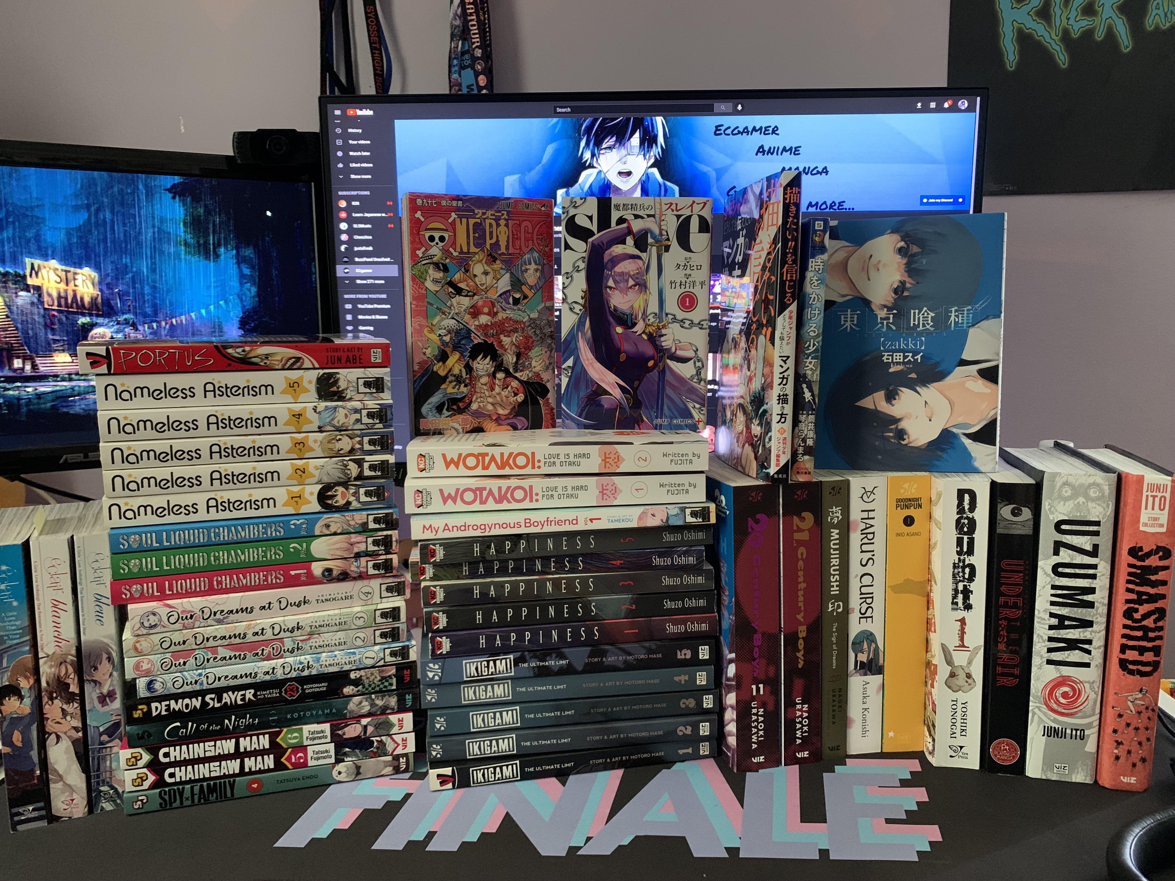 Too hot in july w/ all the manga I got r/MangaCollectors