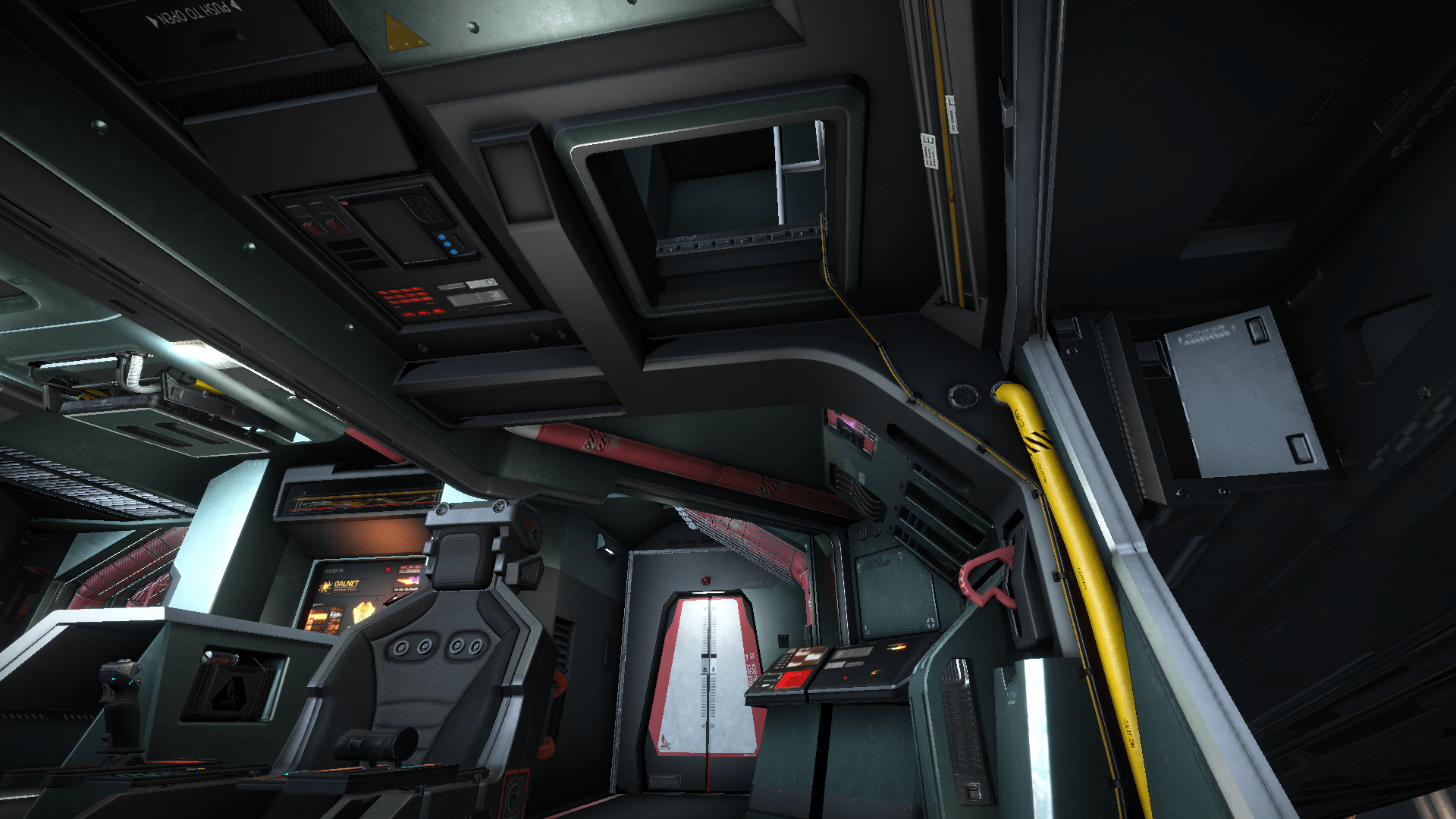 Where do you suppose this open hatch leads to? r/Elite_Dangerous
