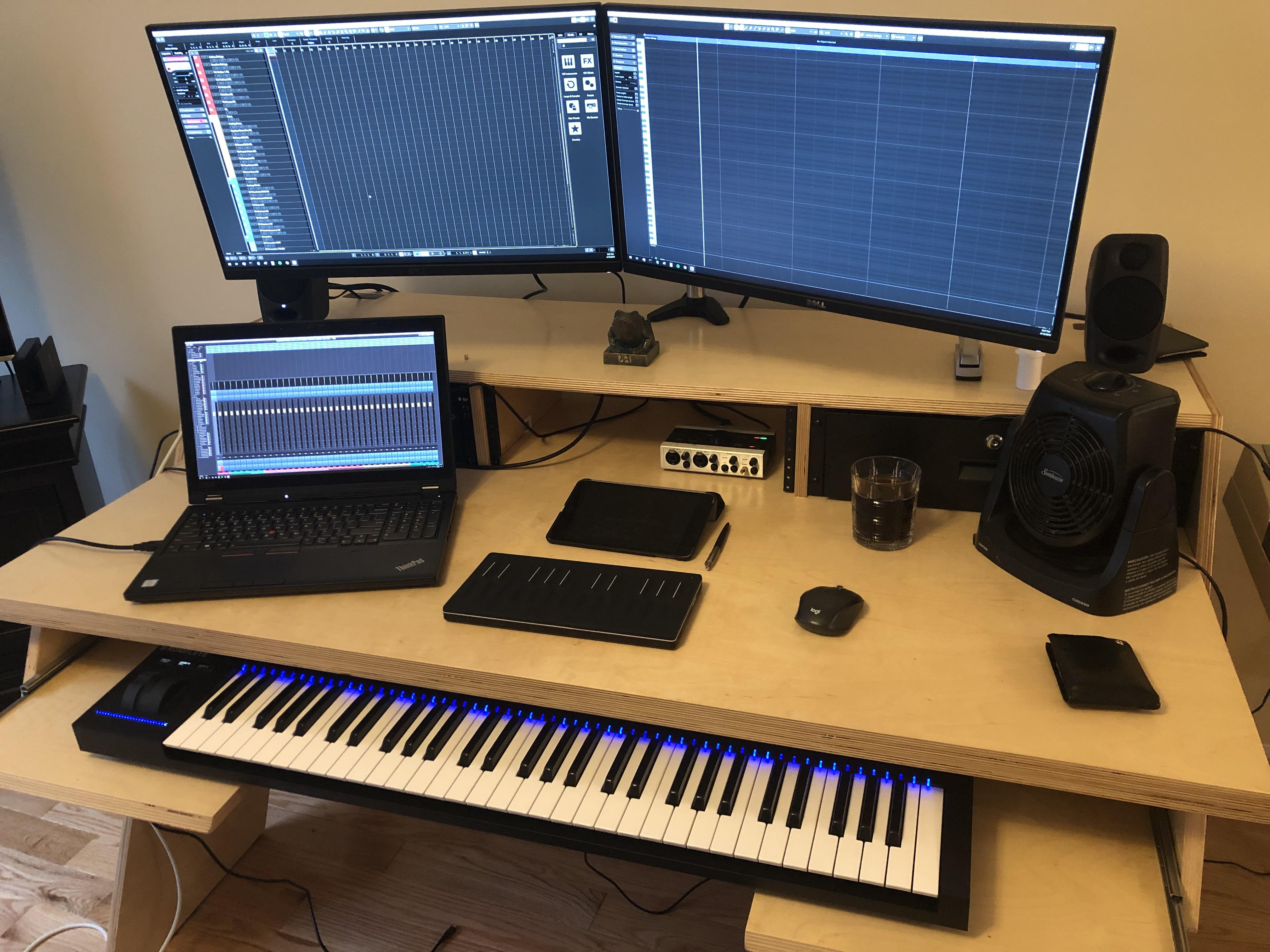 Beastly Thinkpad P52 Cuba’s Music Production Setup with 110 Track Orchestral Template! (Xeon 6