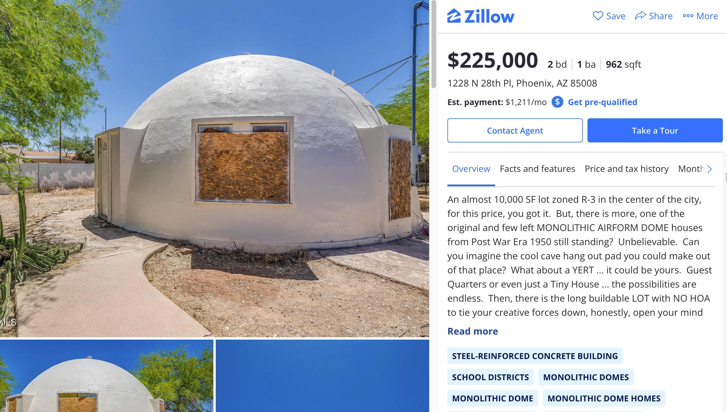 Say "Monolithic Dome" 5x fast zillowgonewild