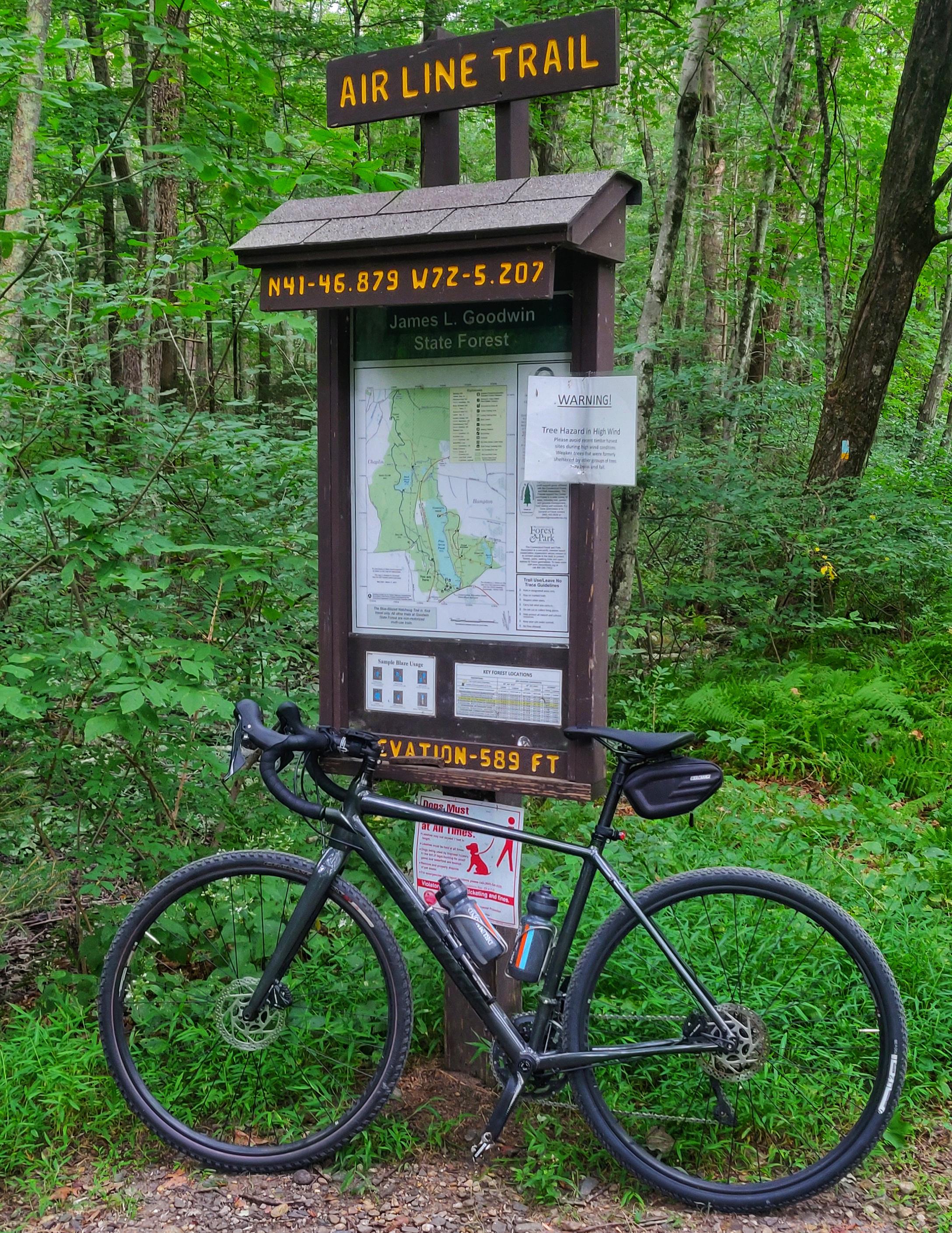Hit the Airline Trail in Connecticut today. r/gravelcycling