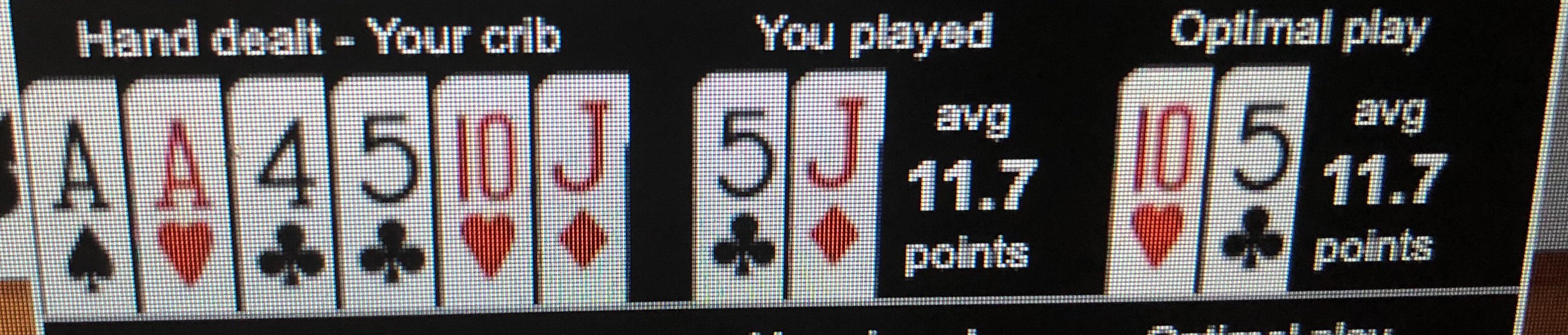 Lol ok cribbage classic what ever you say r/Cribbage