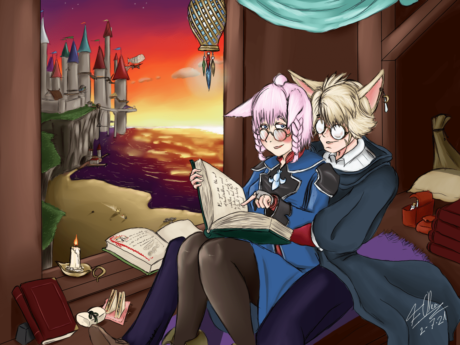 I've had a soft spot for K'lyhia ever since I started playing (art commission done by Icario