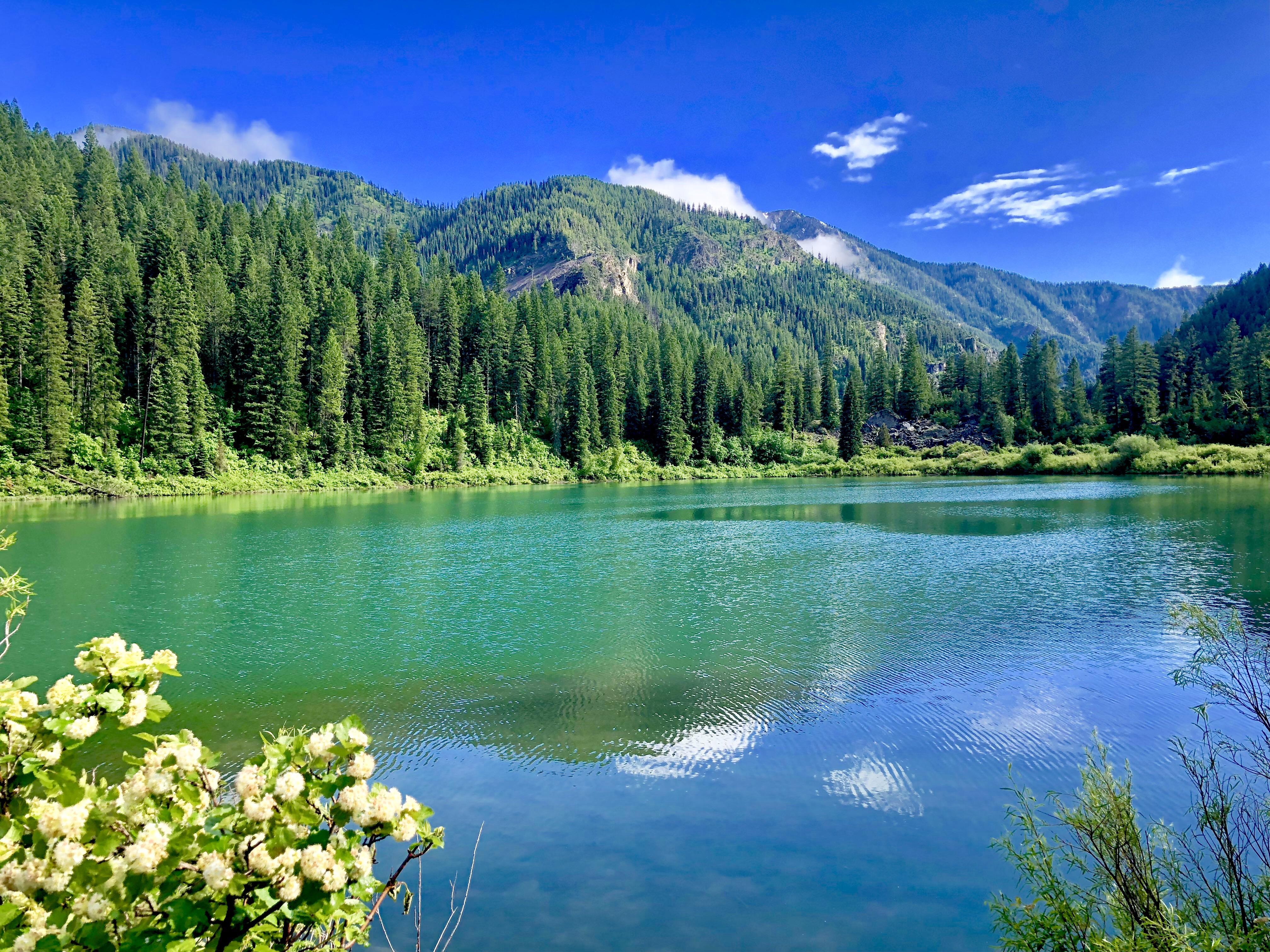 Lower Palisades Lake, Irwin, Idaho, USA [OC] [4032x3024] r/EarthPorn