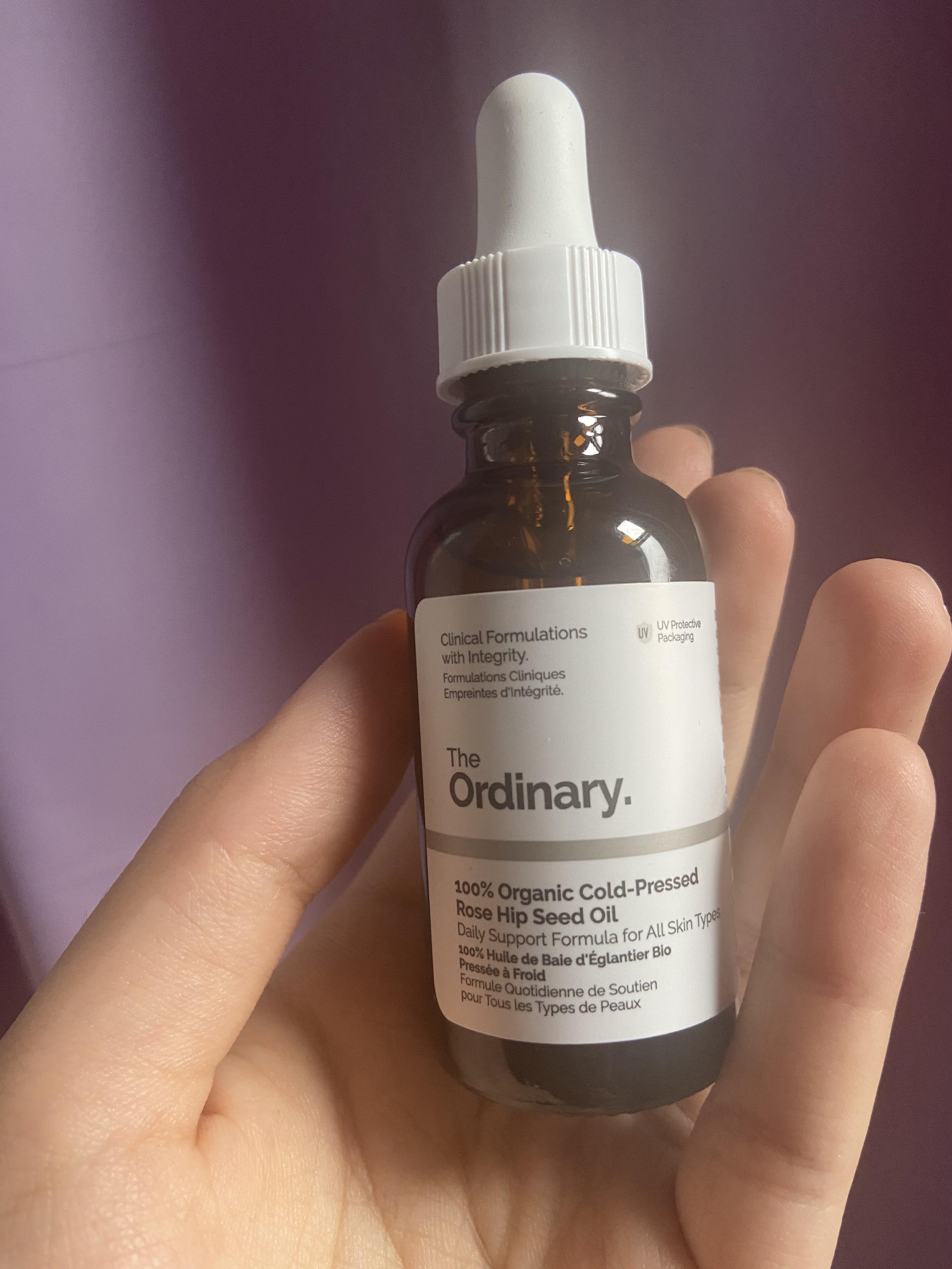 [Review] The Ordinary Rosehip oil for rosacea type 1+2 after 3 weeks
