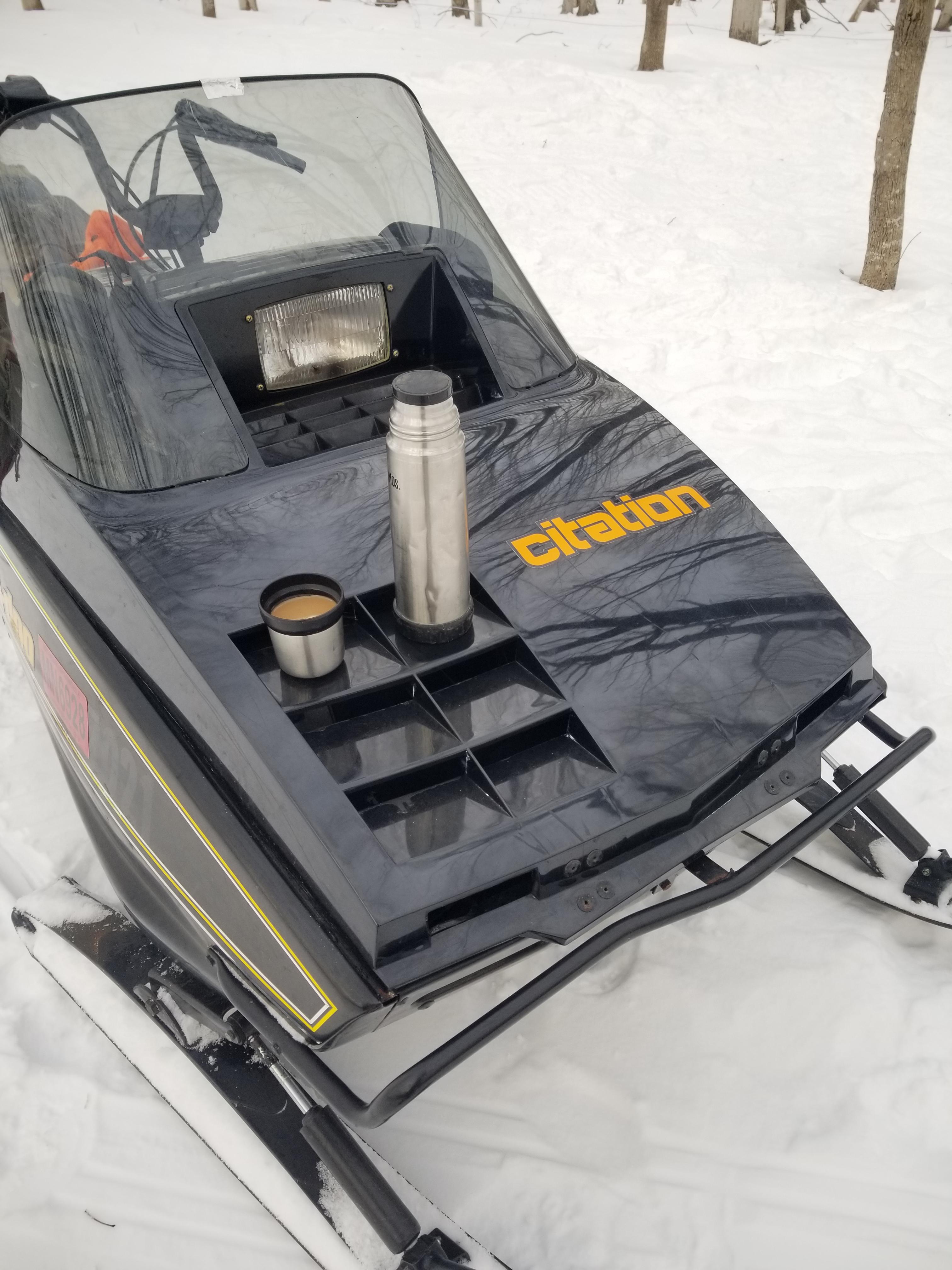 Yeah, your sled is fast, but how is it as a cup holder? r/snowmobiling