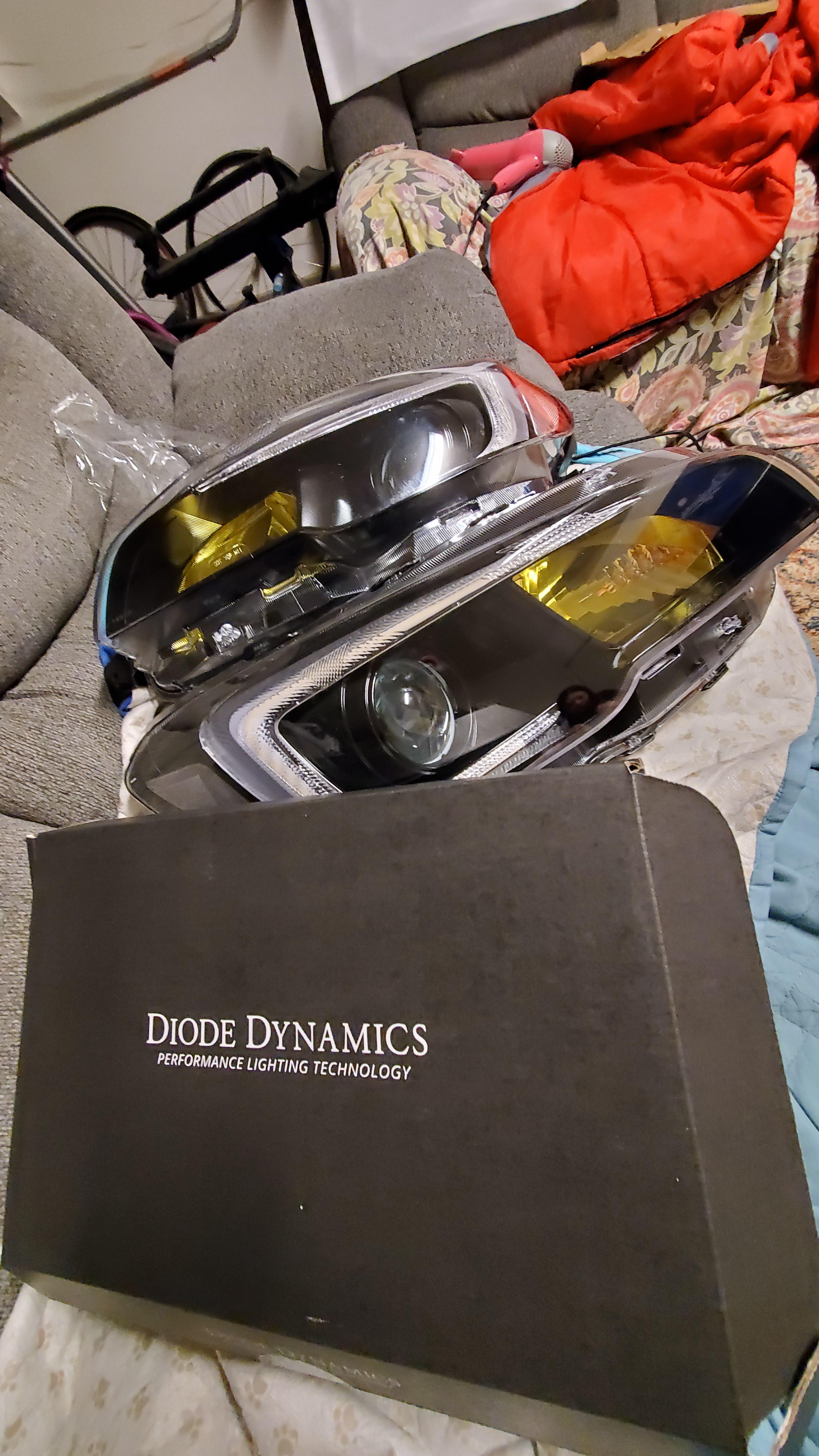 did a thing, C light from Diode Dynamics with yellow high beam ish : r/WRX