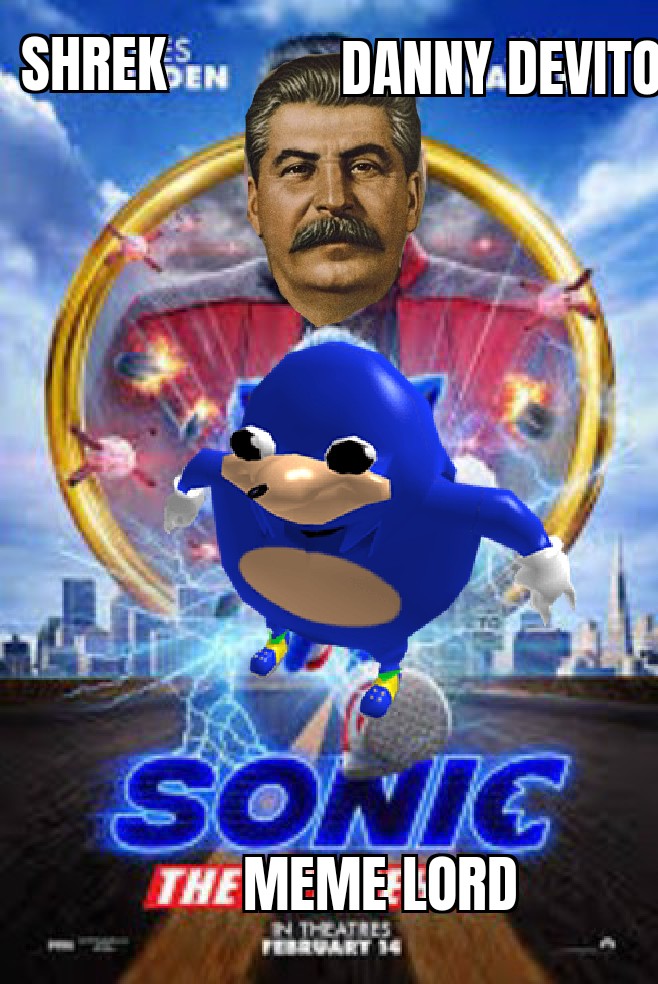 Funny sonic movie memes