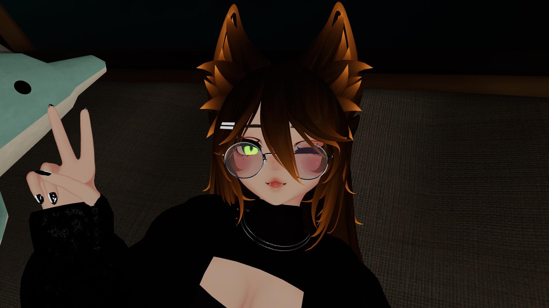 I’ll get straight to the point, any other gals wanna make out and get lewd? (Futa, PCVR, FBT