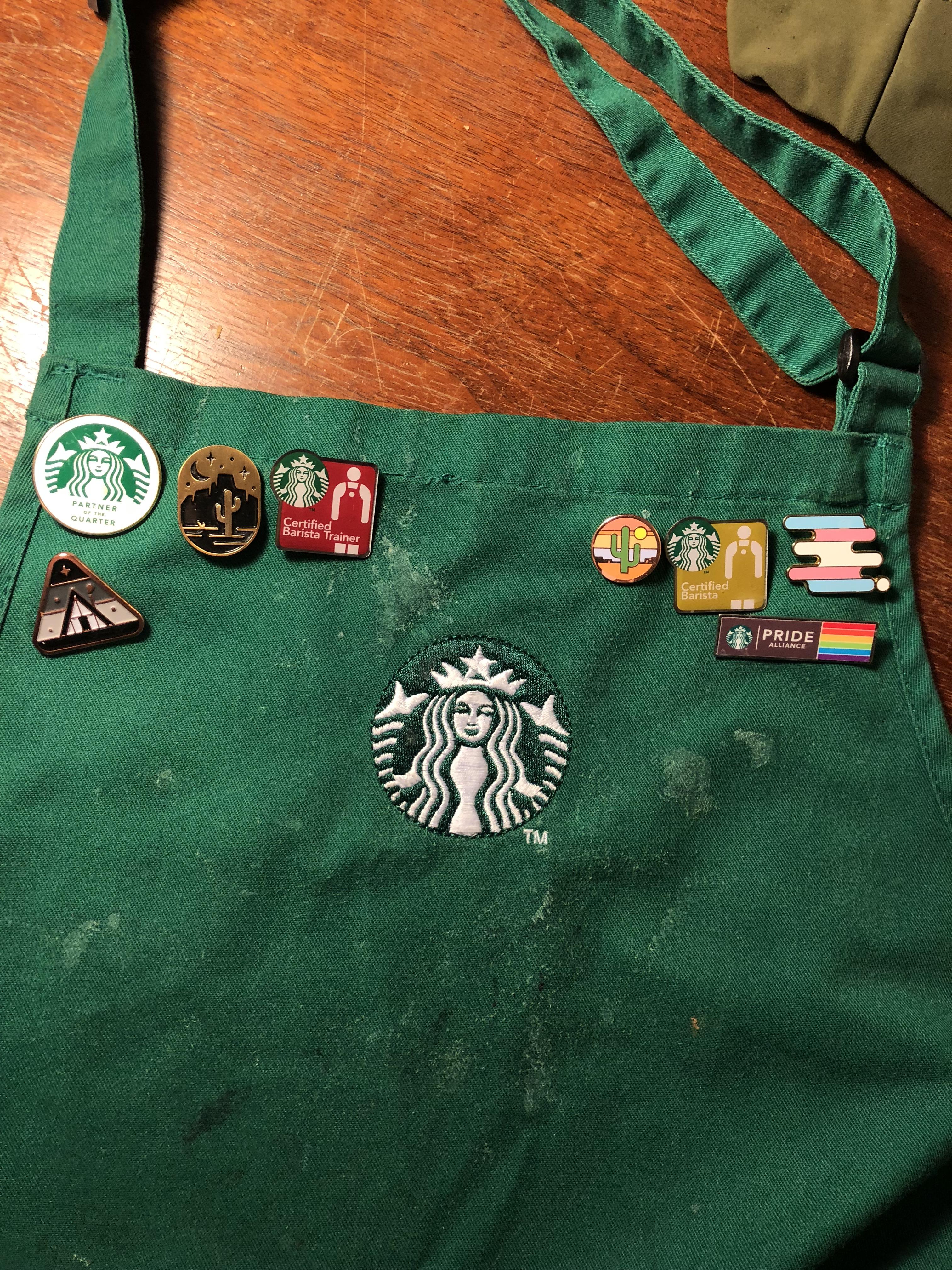 the dirty apron, but I finally got my certified barista trainer