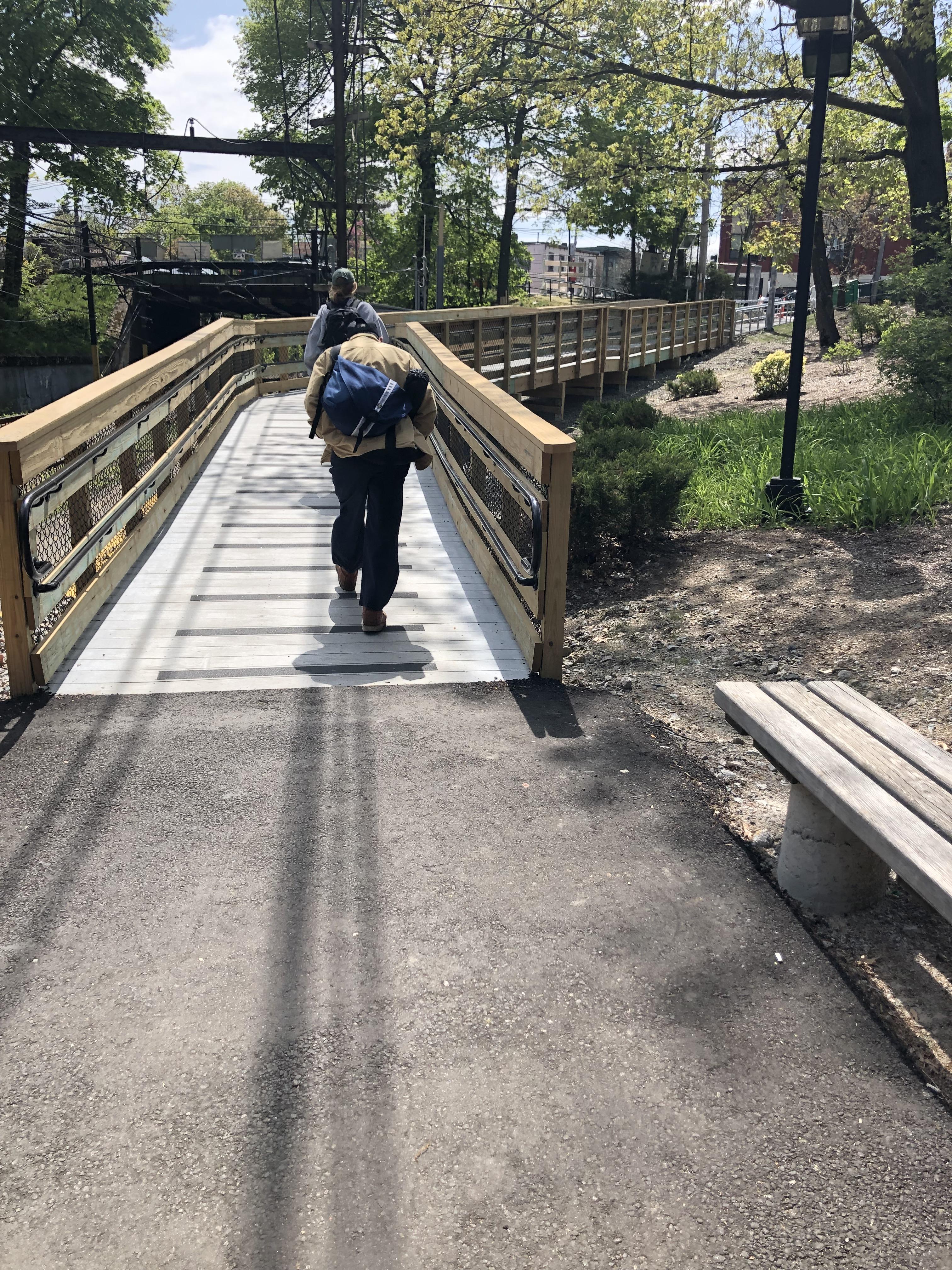 Newton Highlands added a finally usable ramp r/boston
