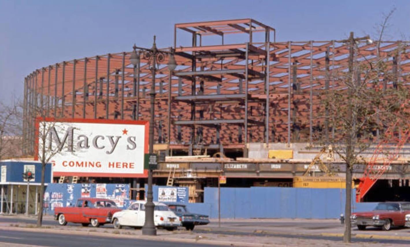 Macy's at Queens Plaza in Elmhurst, Queens, NY, under construction