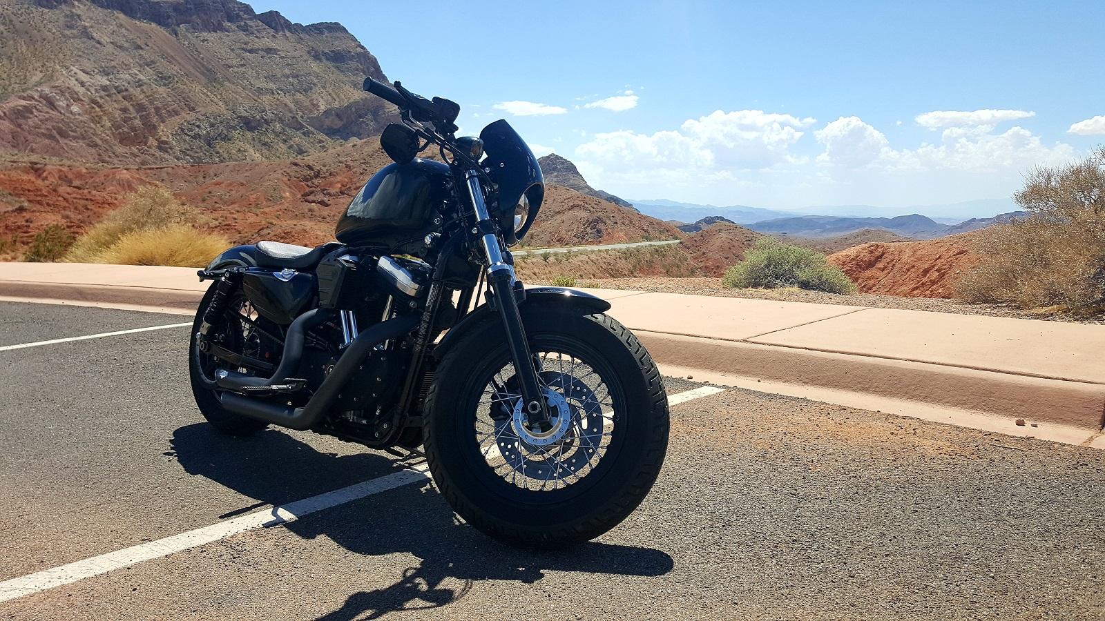 First Harley, first road trip... my Sporty 48 r/Harley