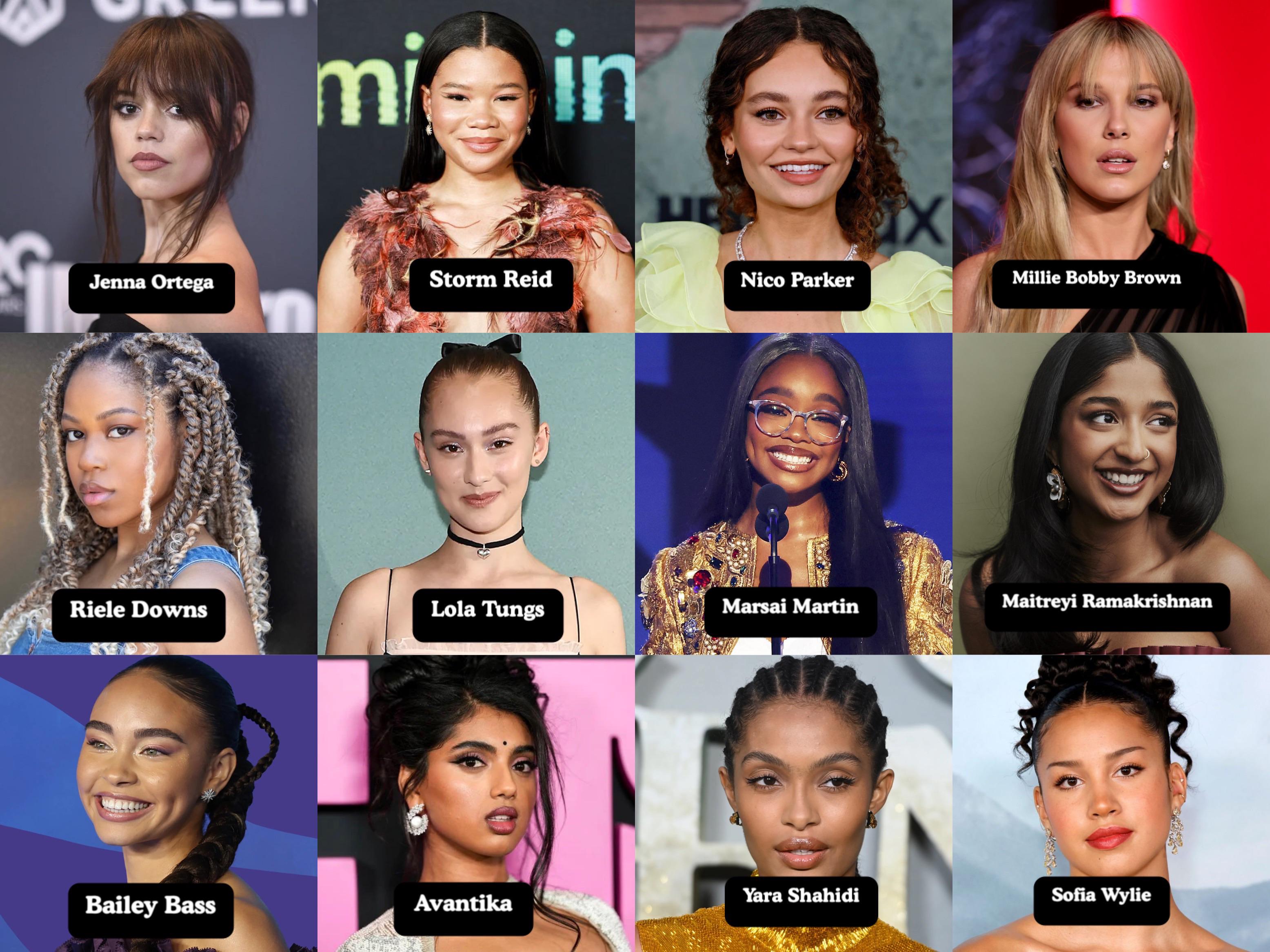 Young Actresses Under20 The Most Beautiful Teens 20 Young Actresses