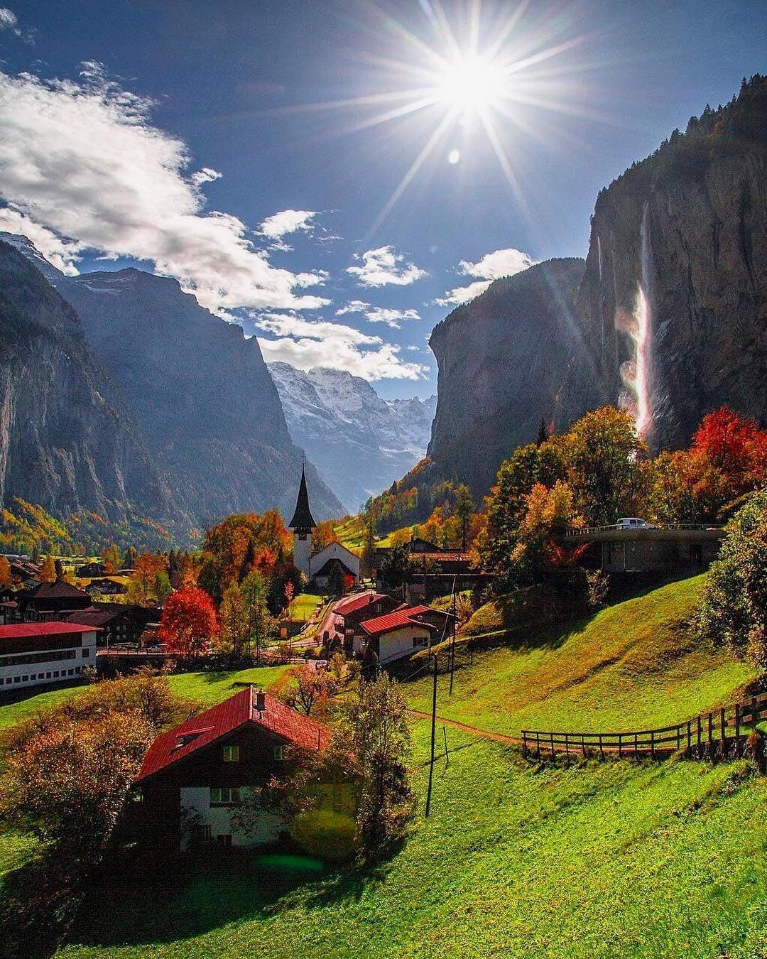 🔥 The valley of 72 waterfalls, Switzerland r/Healthy_Mistake