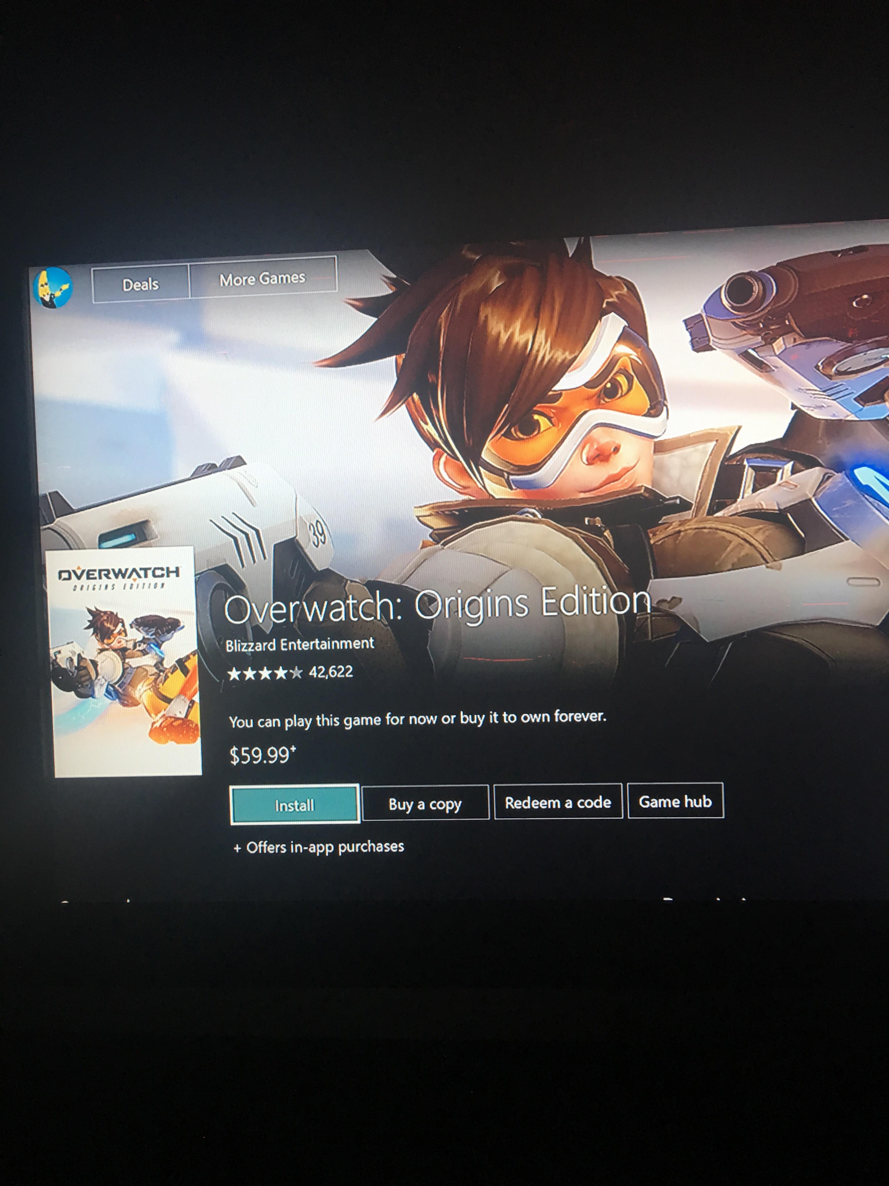 What does this mean? Overwatch is on my ready to install