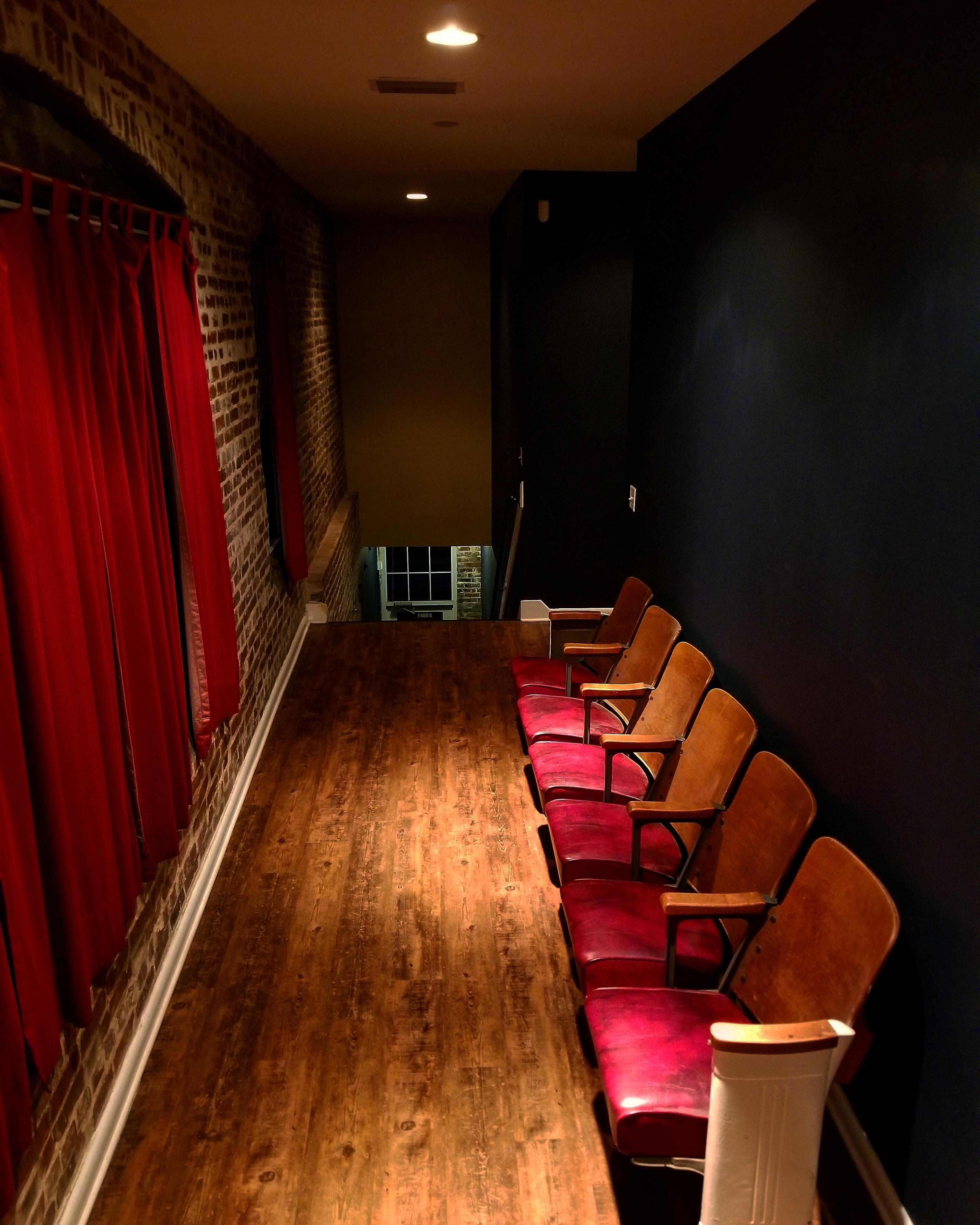 1930s theater seating for my Jacksonville FL loft finally found