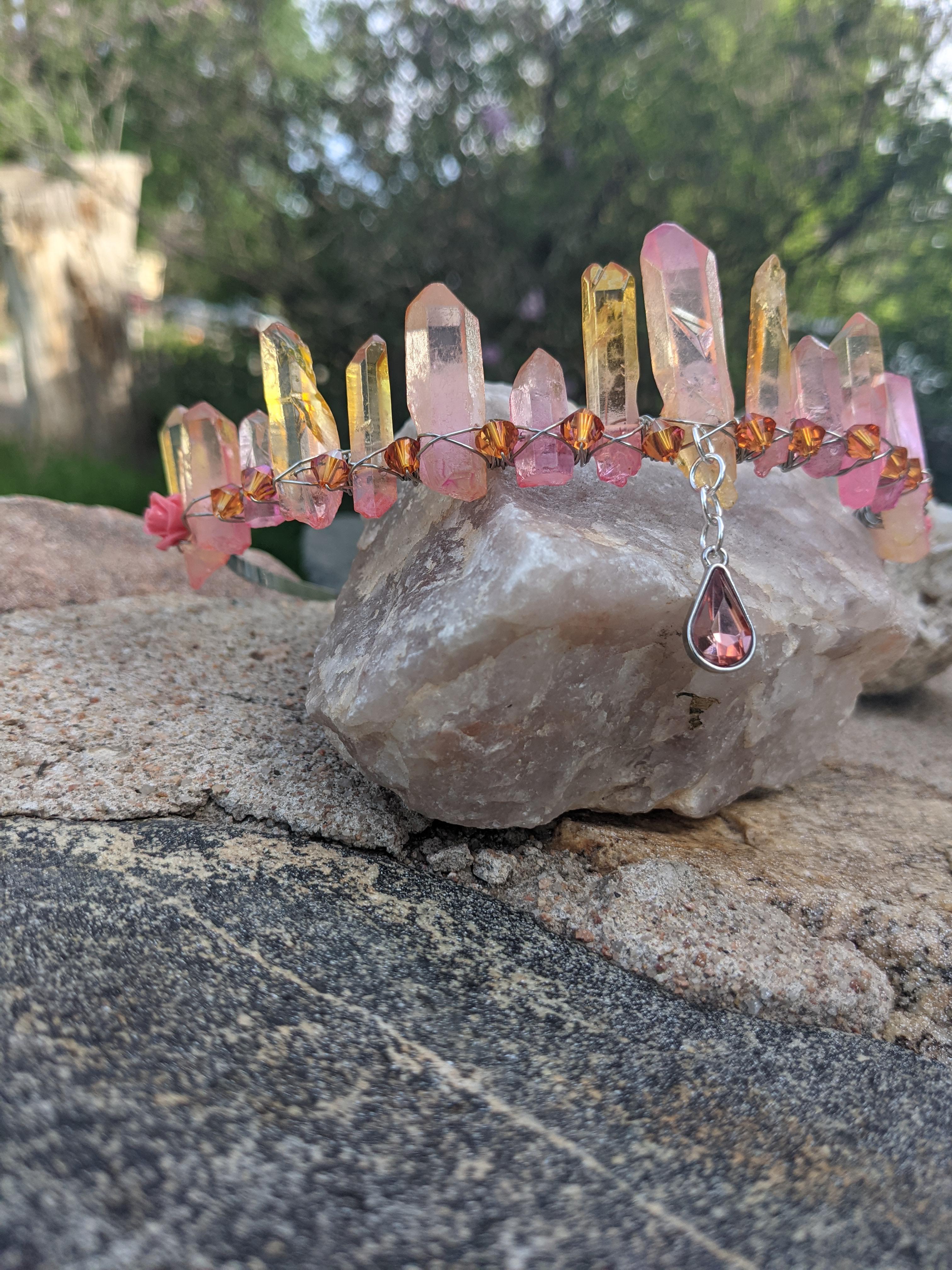 I make Crystal Crowns and this is my favorite one so far! Crystals