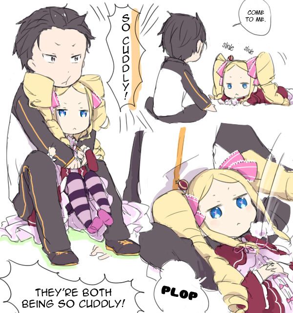 [Media] Beatrice and Subaru by さかなマン r/Re_Zero