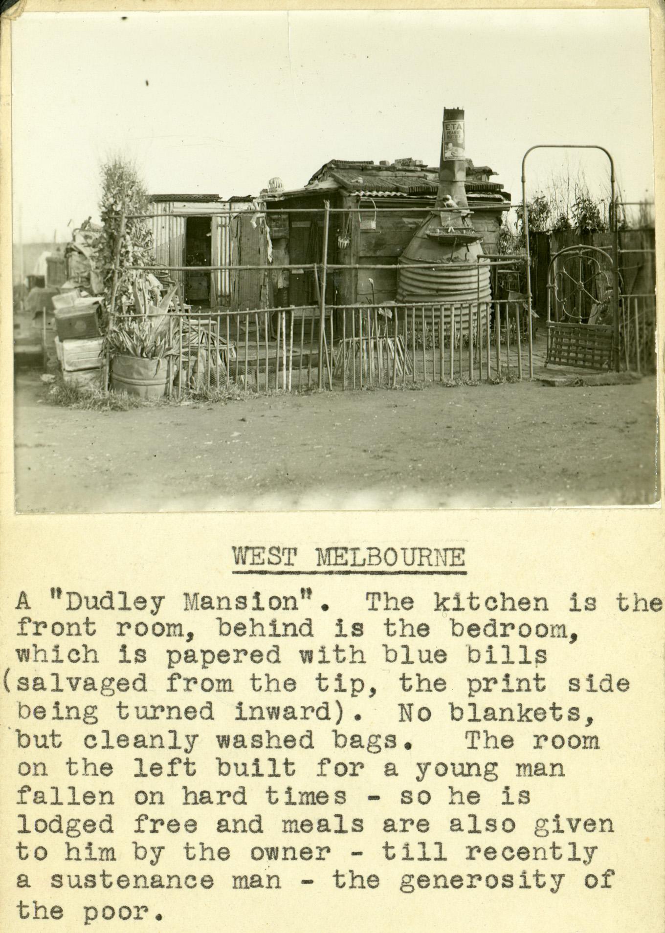 One of the "Dudley Mansions." Dudley Flats was the popular name for the