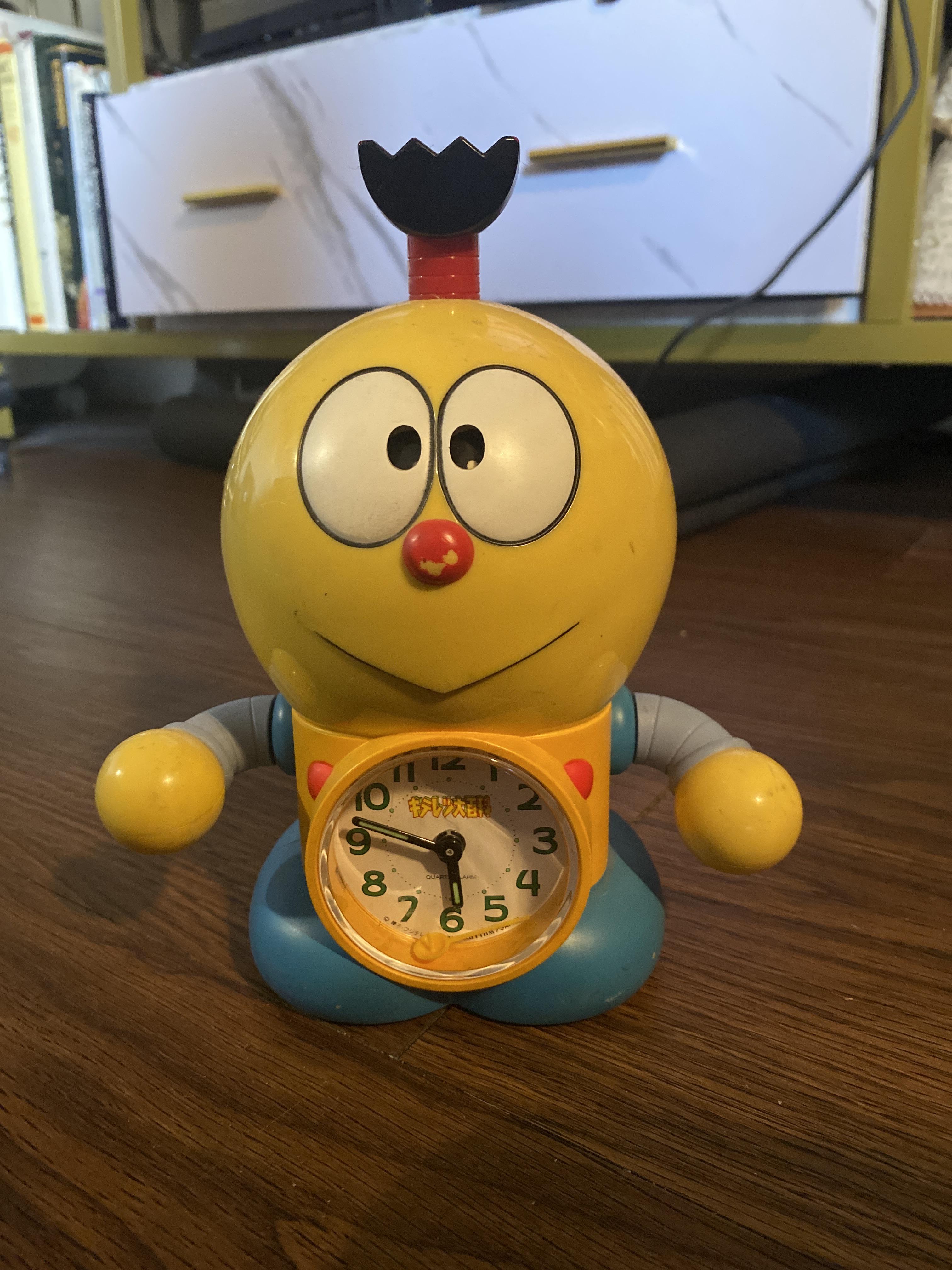Japanese alarm clock that reminds me of doraemon r/Whatisthis