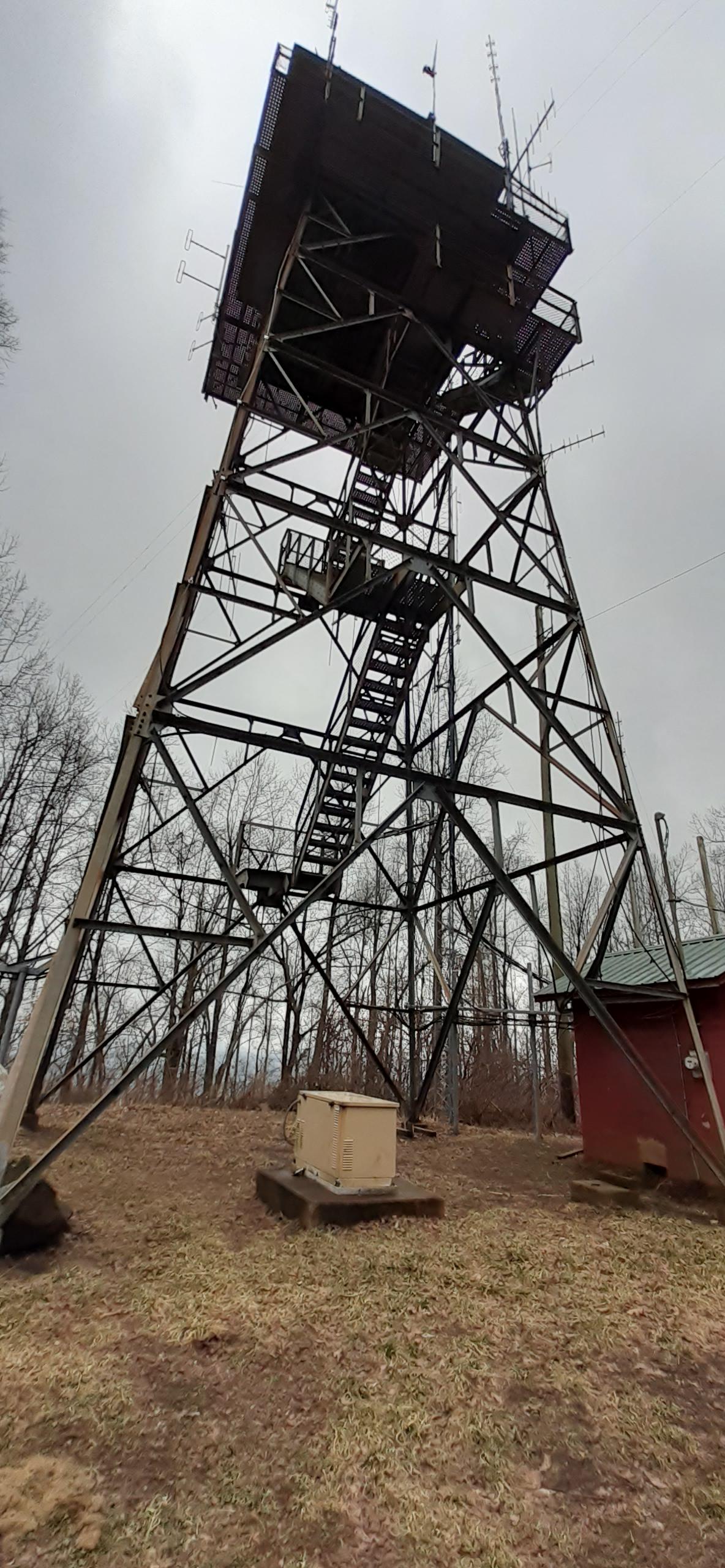 Brawley Mountain Fire Tower, BMT, Feb. '21 r/BentonMackayeTrail
