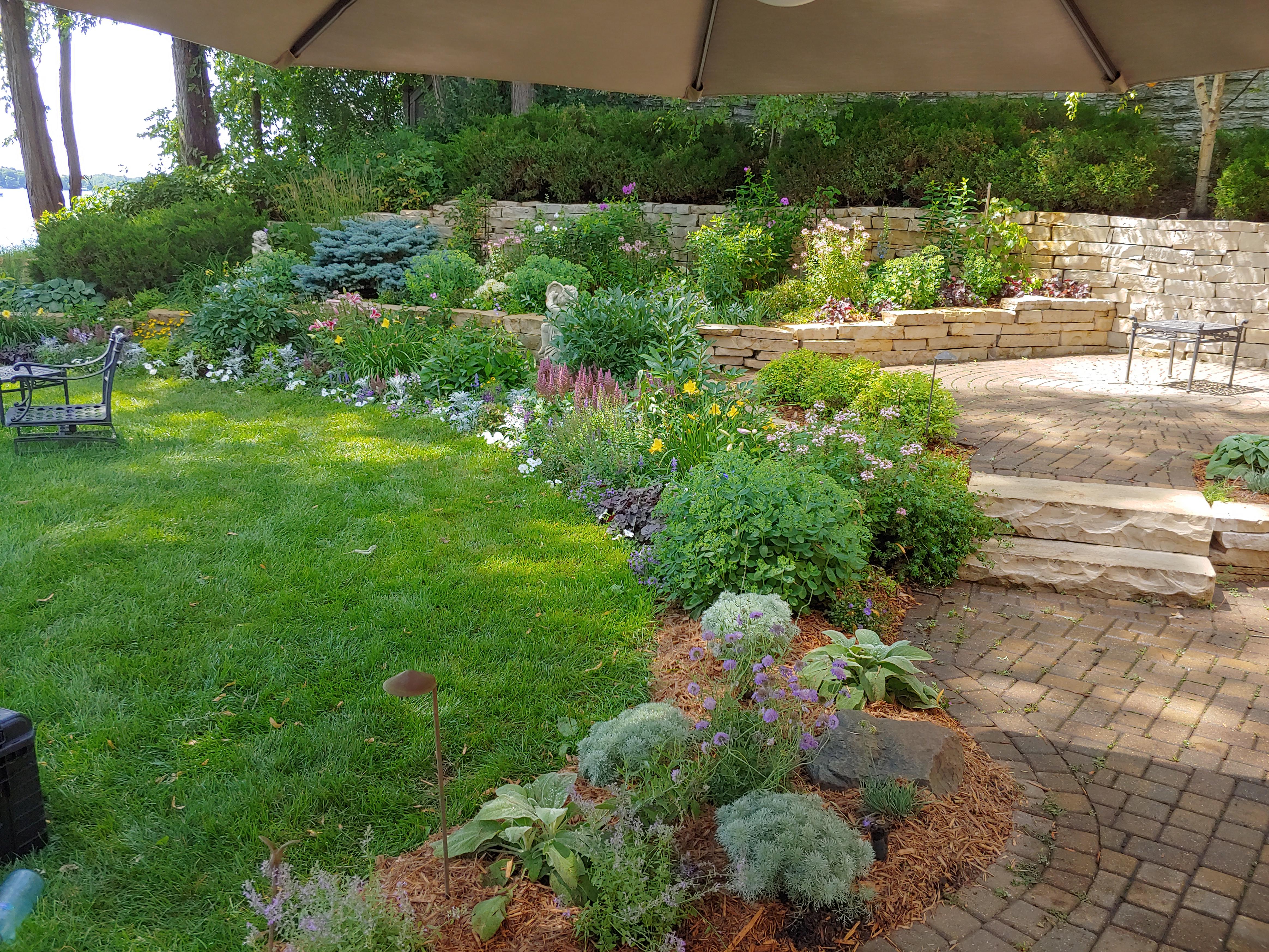 I started a gardening business this year. Here is my latest project. It