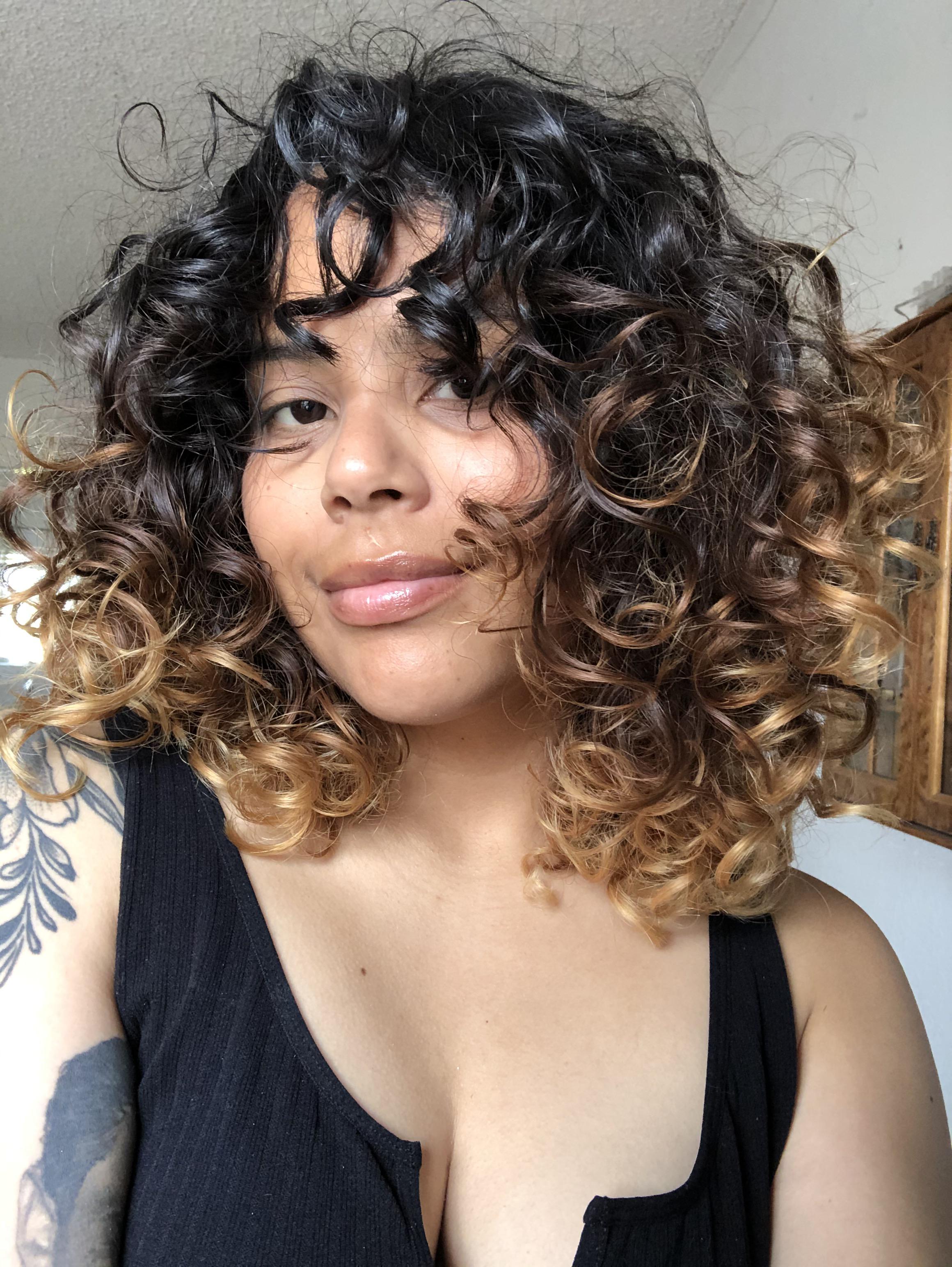Freshly washed hair ) r/curlyhair