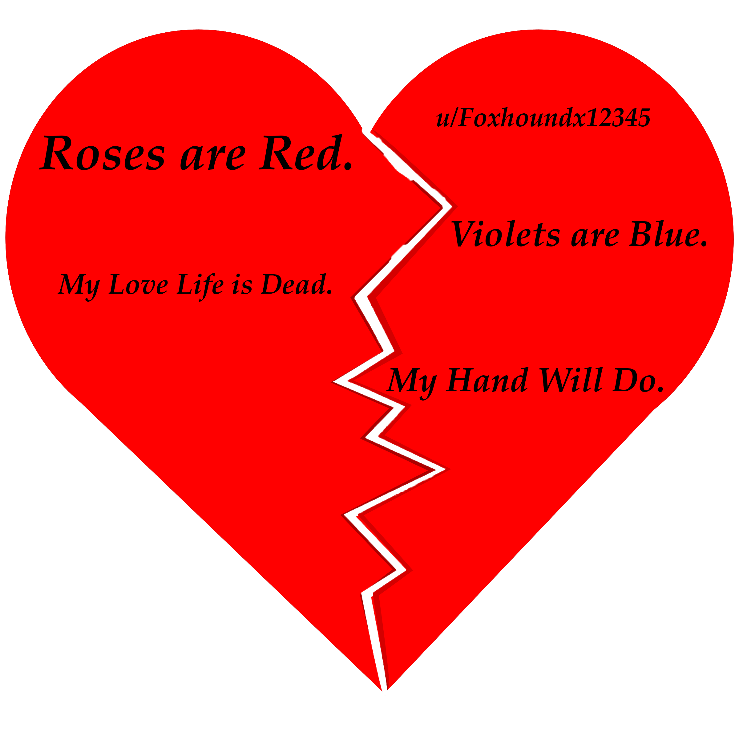 Roses are Red... r/boottoobig