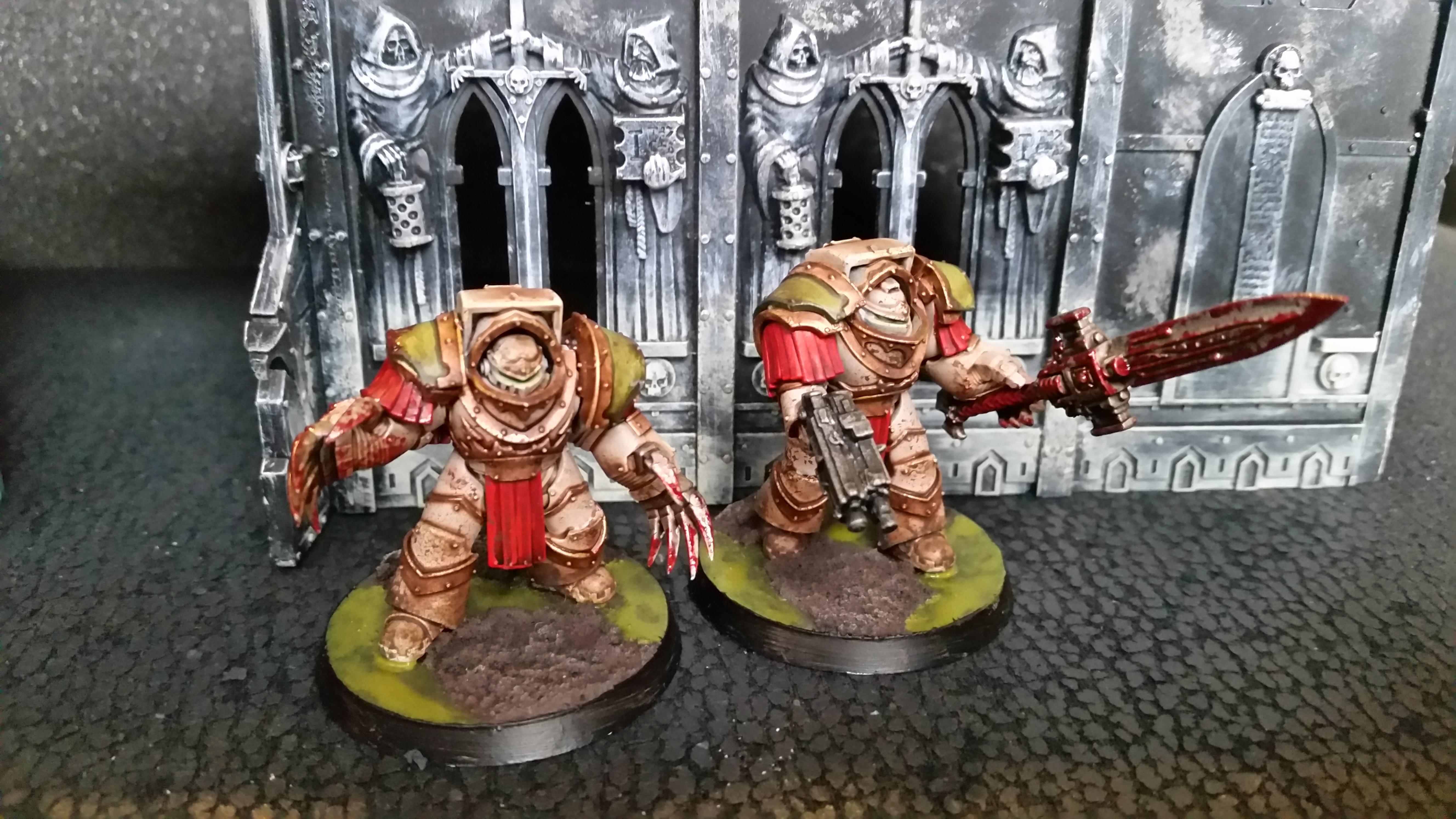 Two finished 30k DG Legion Terminator, C&C ) r/Warhammer