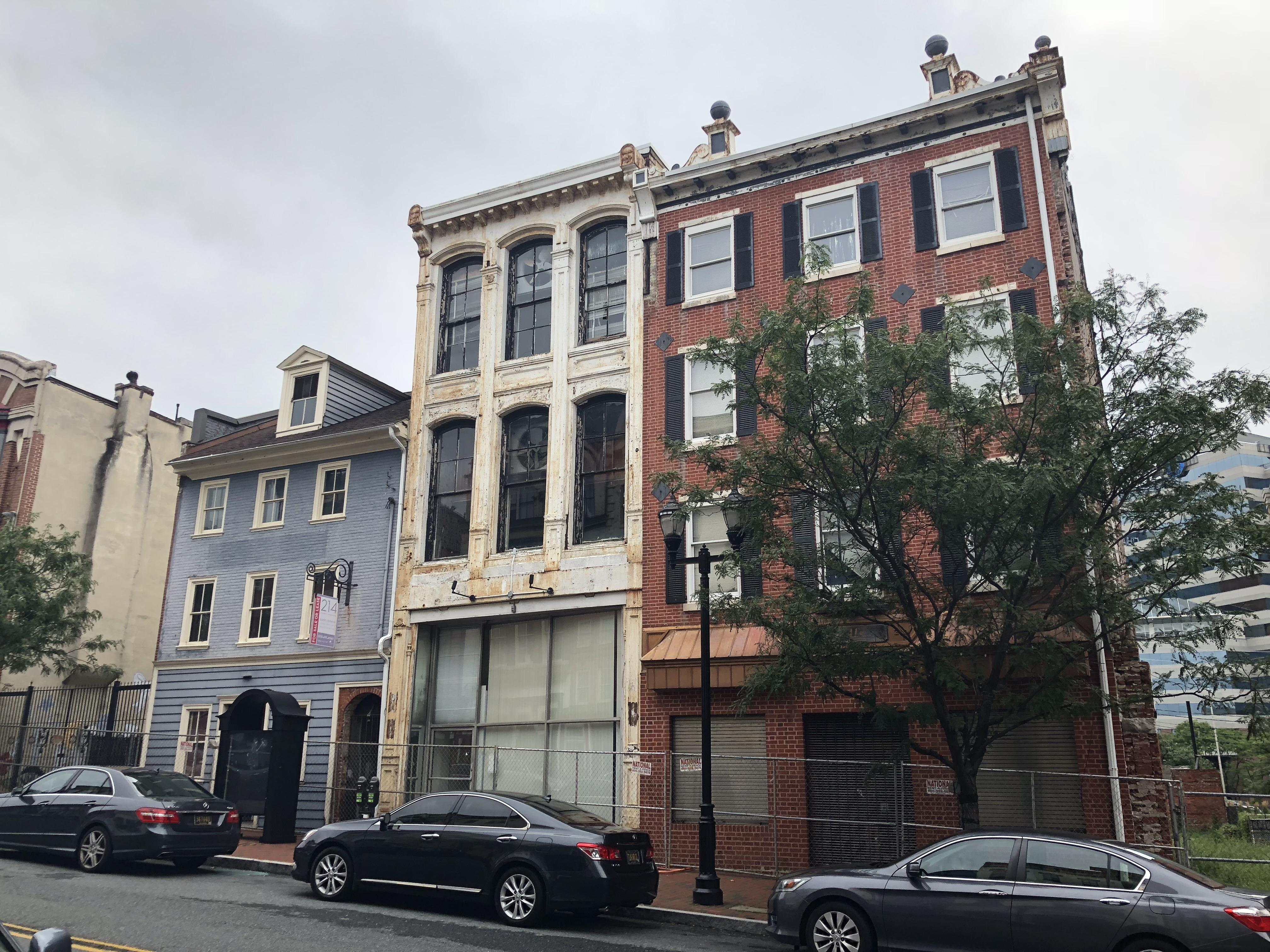 Lower Market Street fence around these buildings, owned by BPG. The