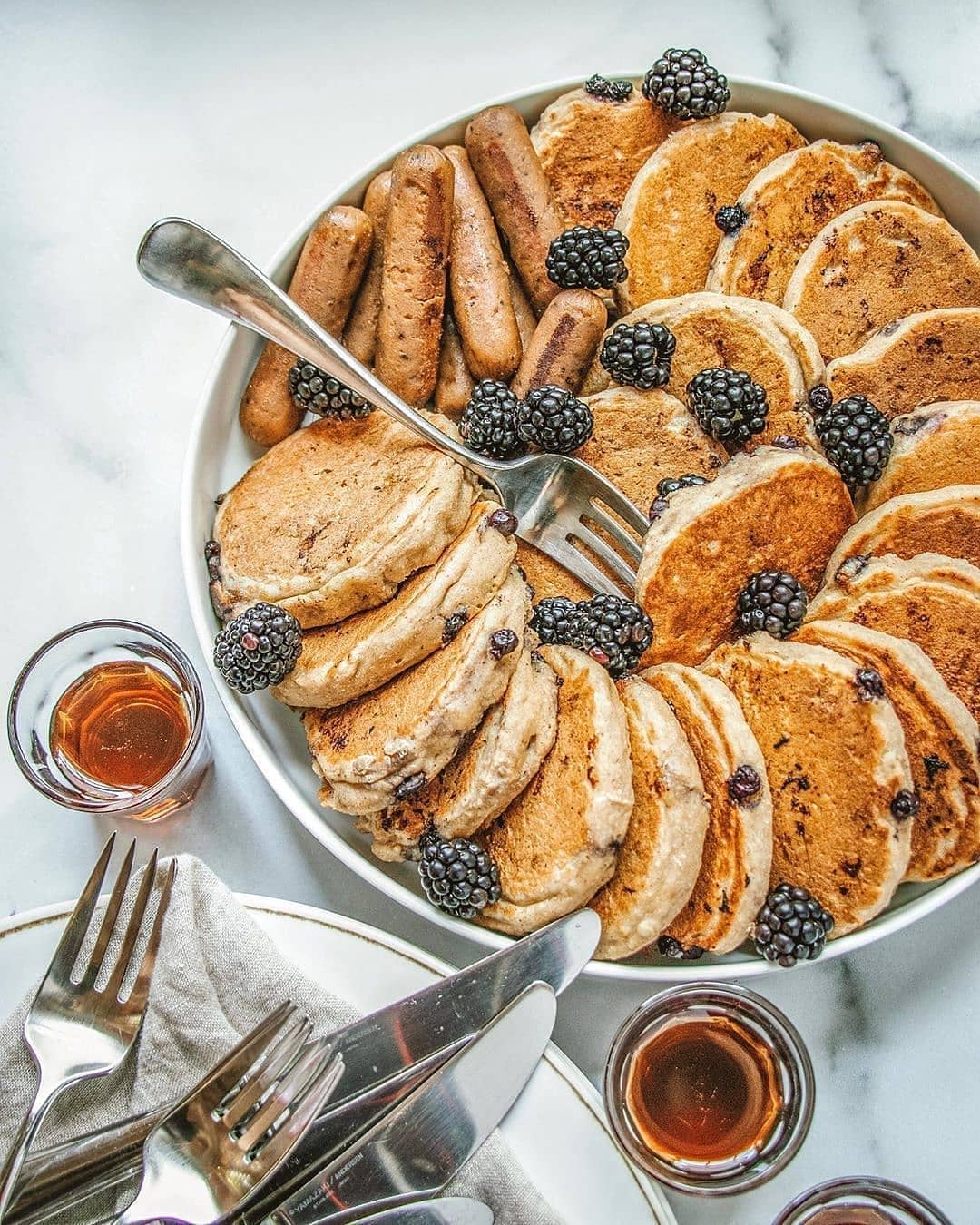 Easy Vegan Blender Pancakes r/VegRecipes