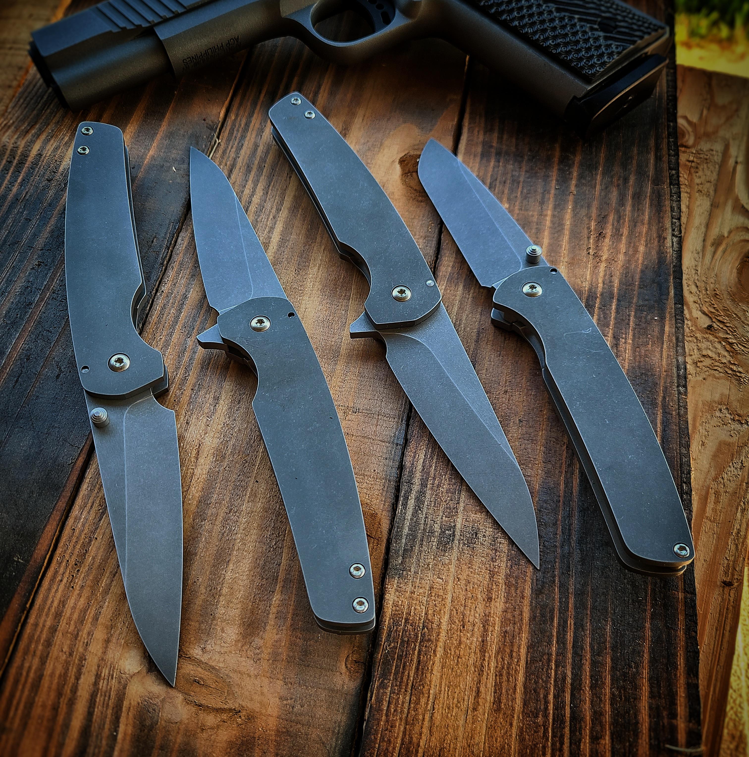 Finished up some folders r/knives