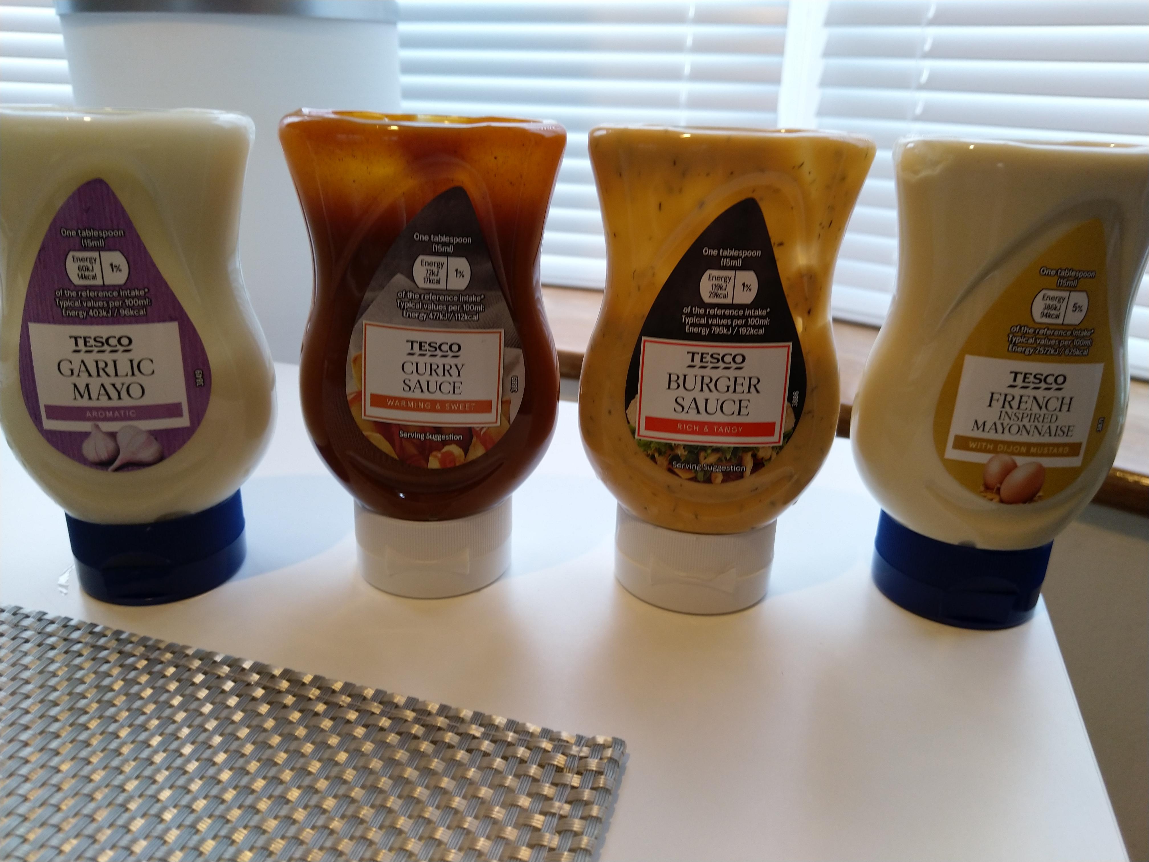 Has anybody else found that the lids on the Tesco branded sauce bottles